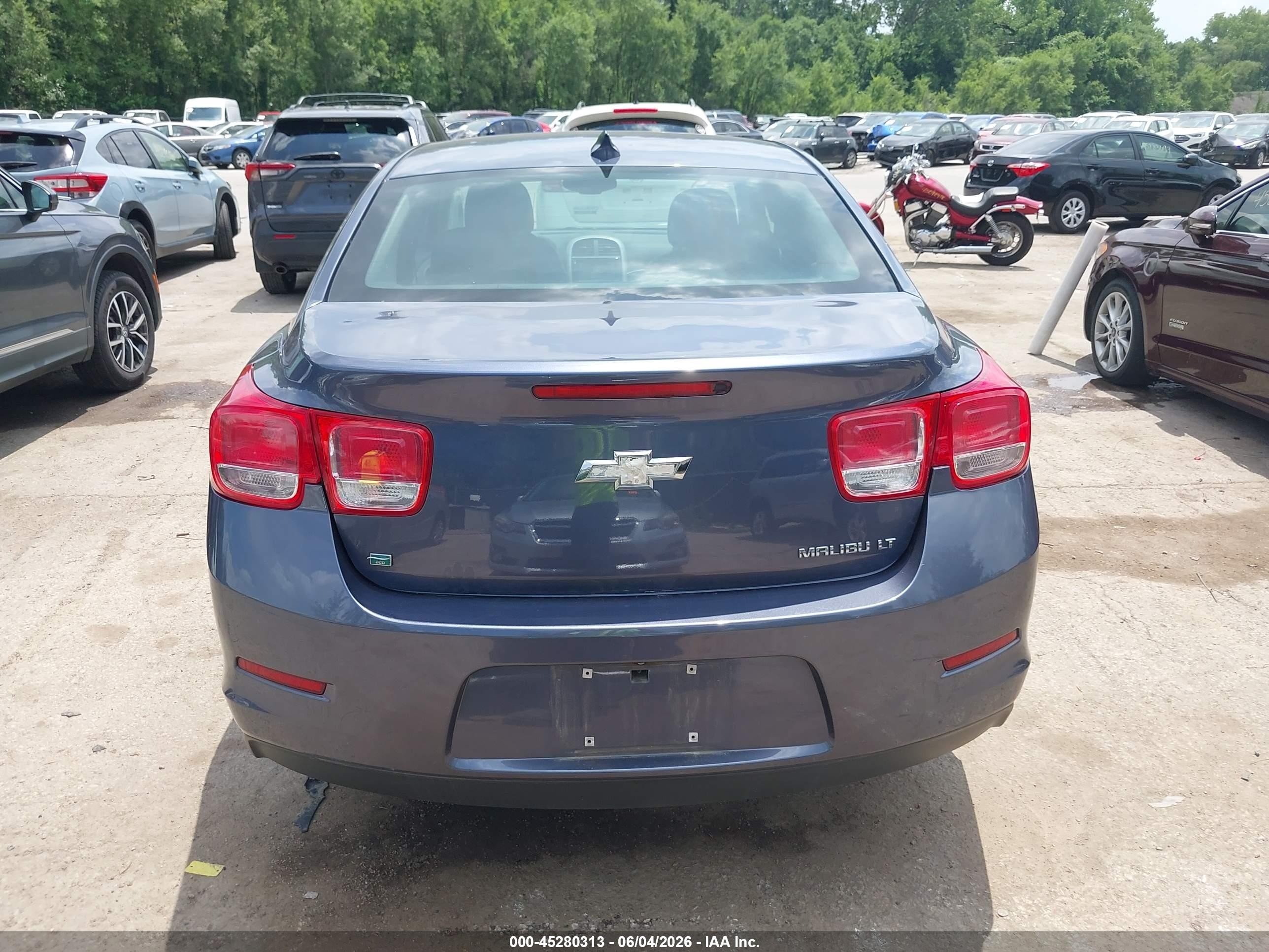 2015 Chevrolet Malibu 1lt Blue vin: 1G11C5SL9FF182067