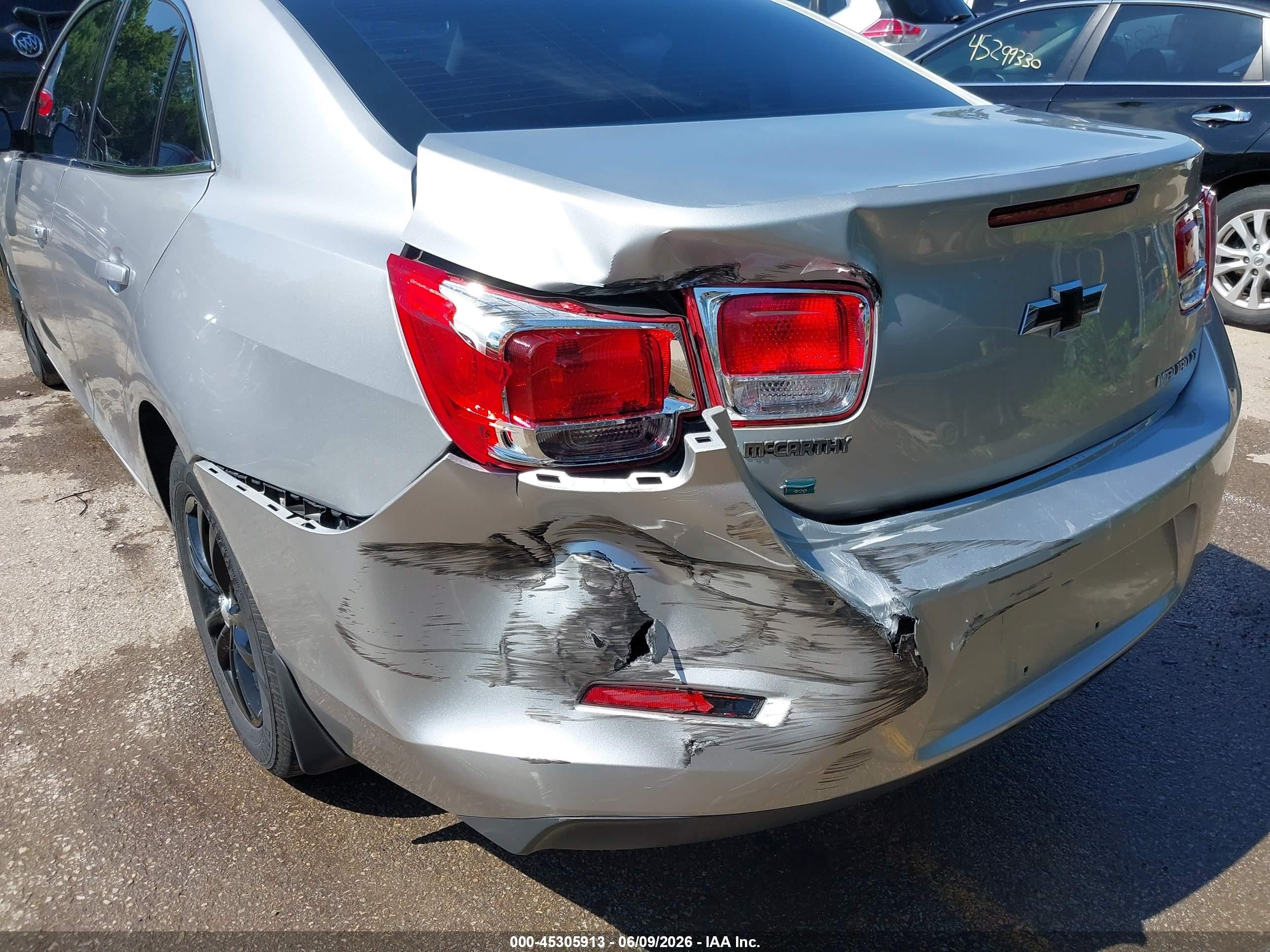 2015 Chevrolet Malibu 1lt Silver vin: 1G11C5SL9FF213768