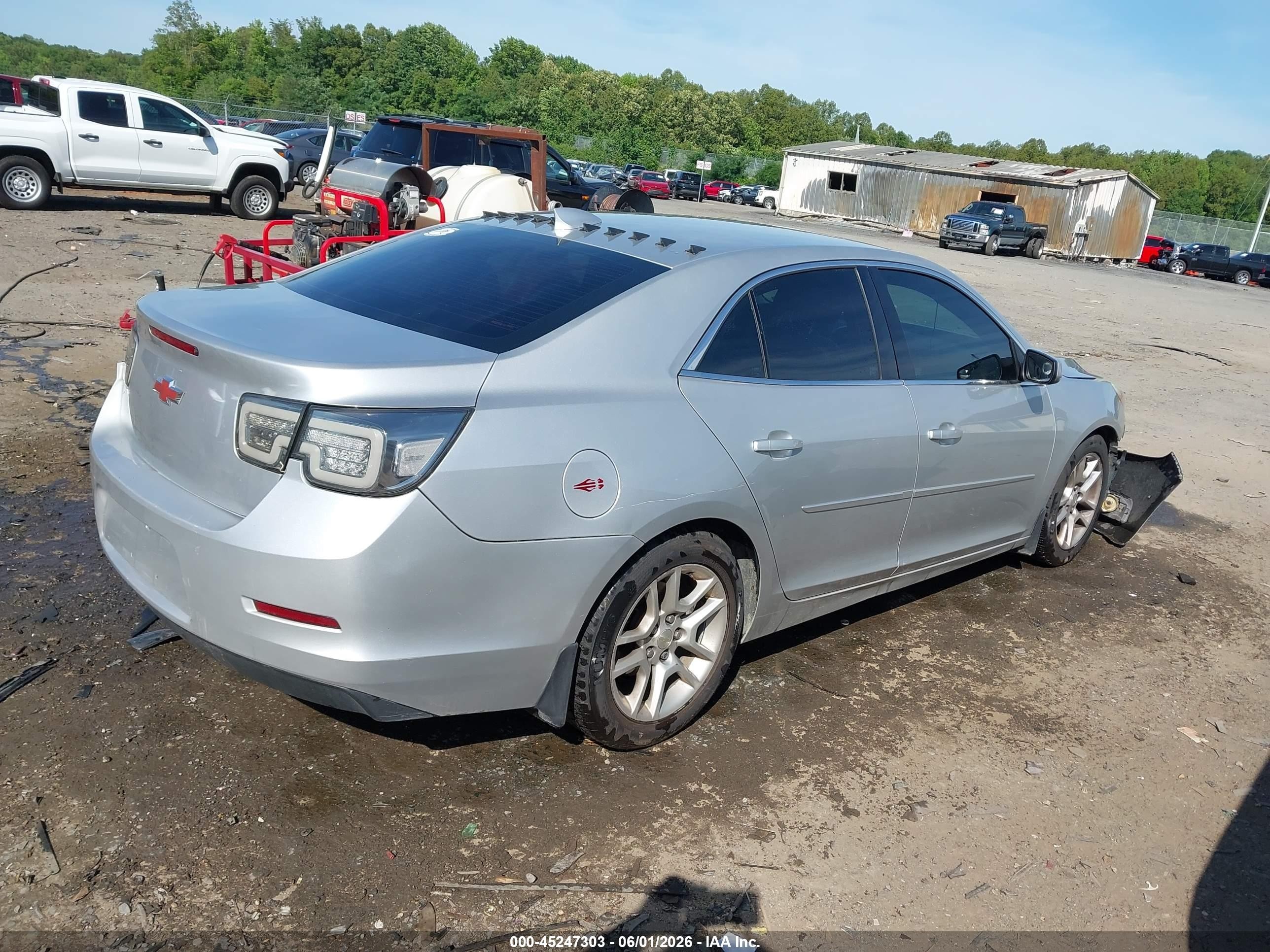 2015 Chevrolet Malibu 1lt Silver vin: 1G11C5SL9FF228996