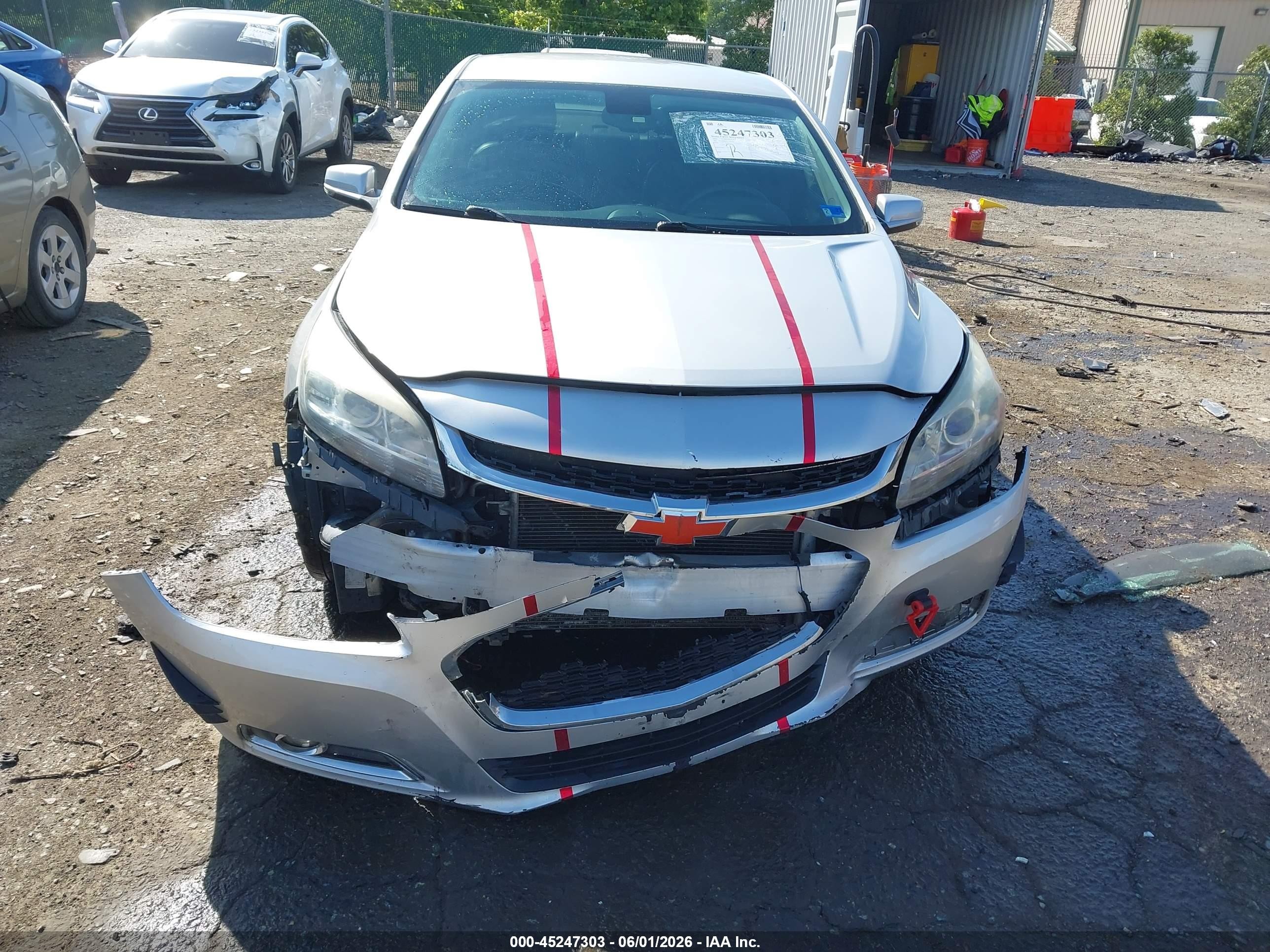 2015 Chevrolet Malibu 1lt Silver vin: 1G11C5SL9FF228996