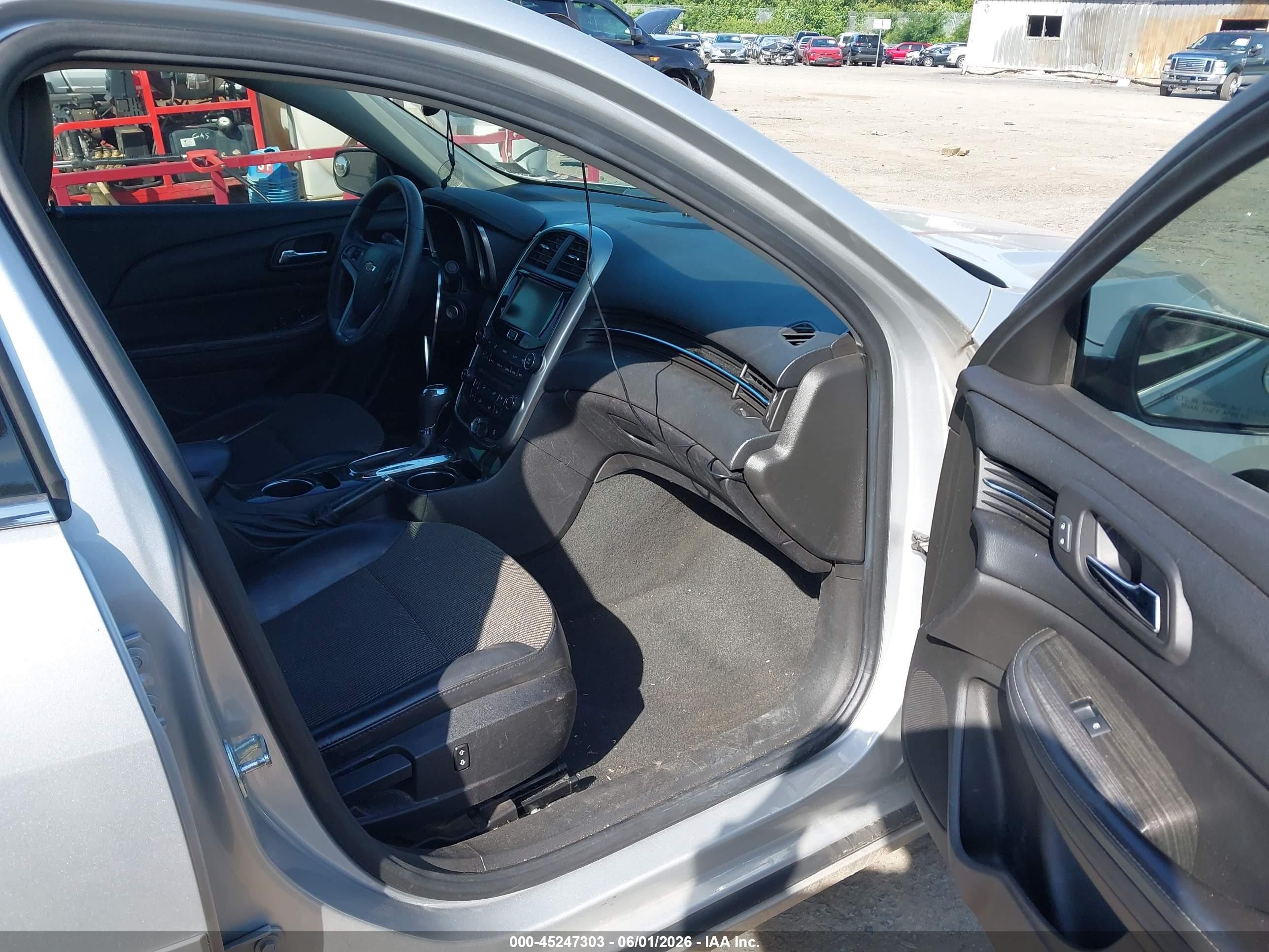 2015 Chevrolet Malibu 1lt Silver vin: 1G11C5SL9FF228996