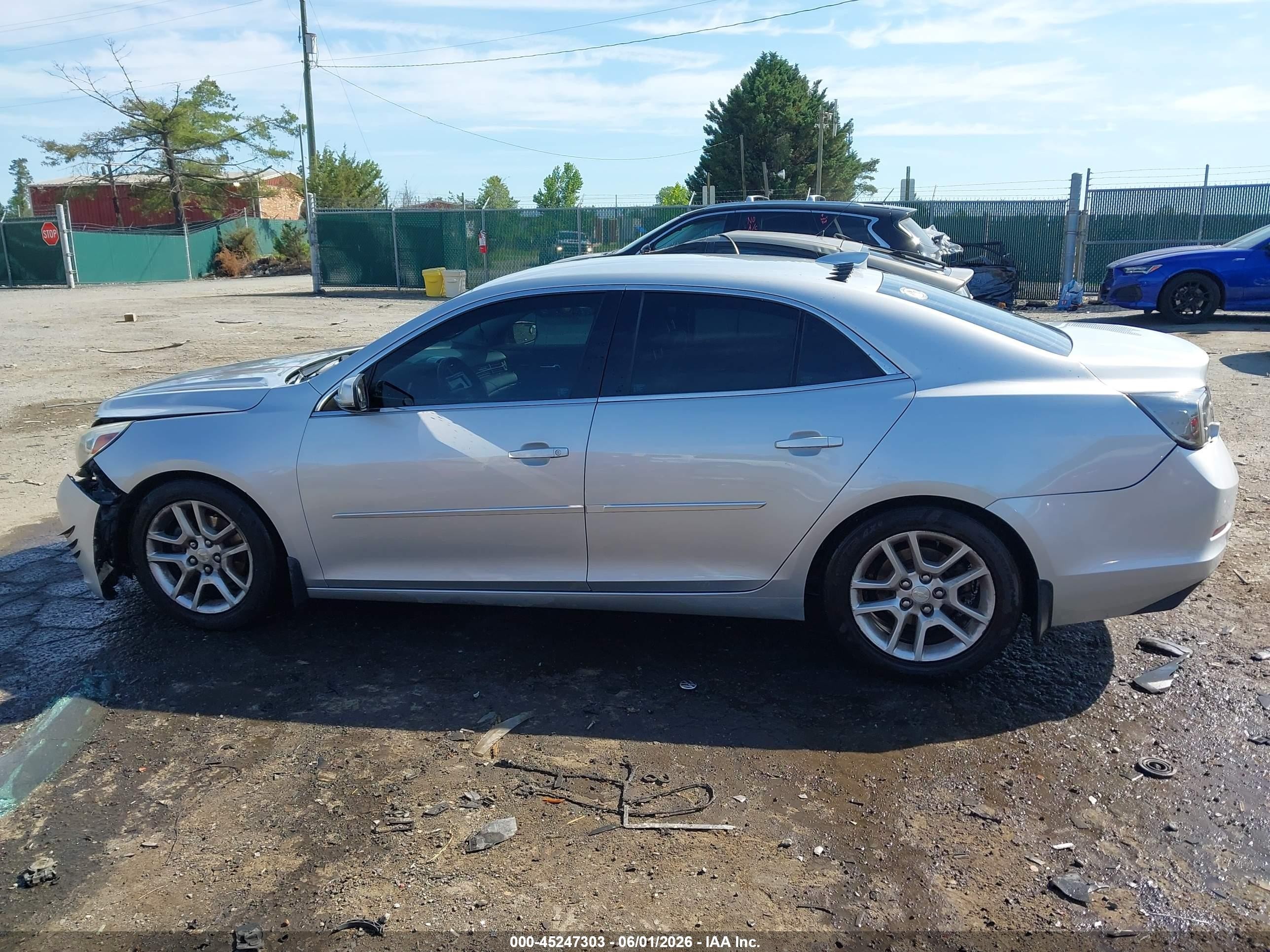 2015 Chevrolet Malibu 1lt Silver vin: 1G11C5SL9FF228996