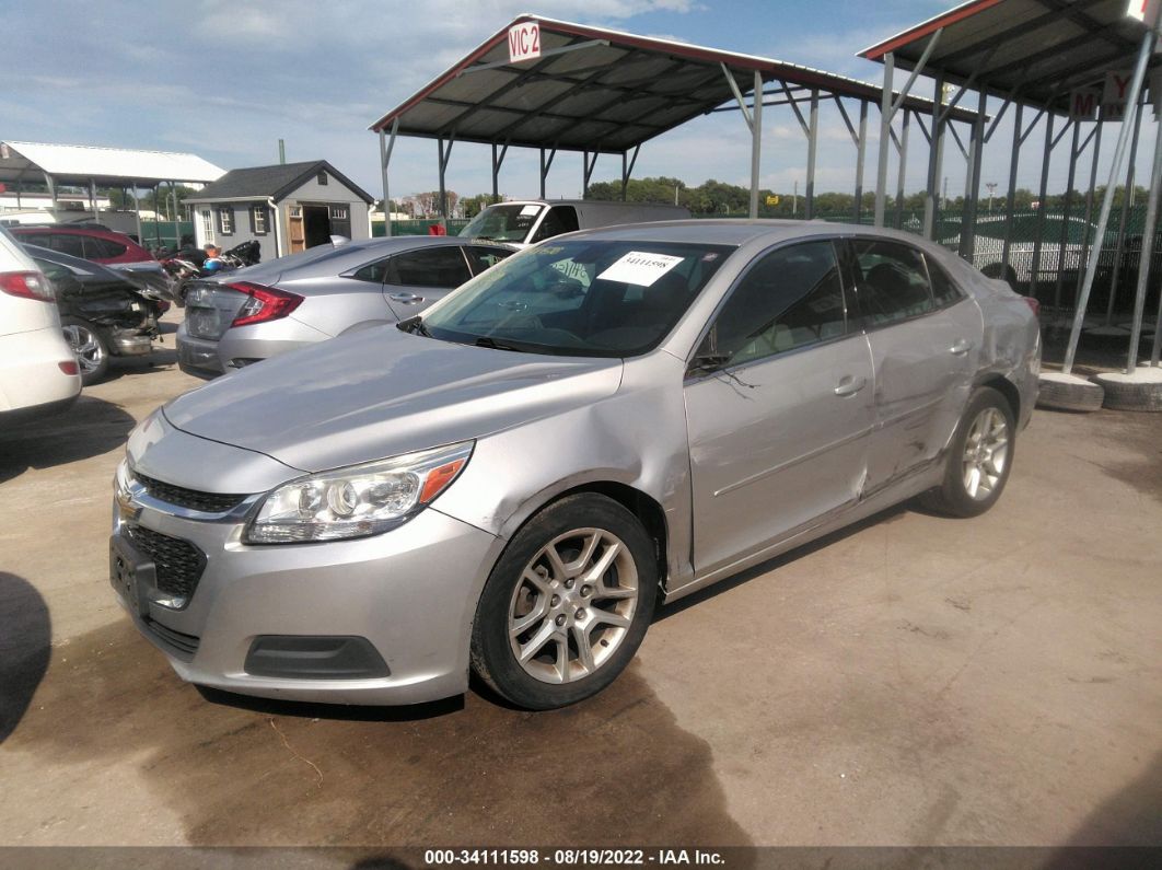 2015 Chevrolet Malibu Lt Silver vin: 1G11C5SL9FF275008