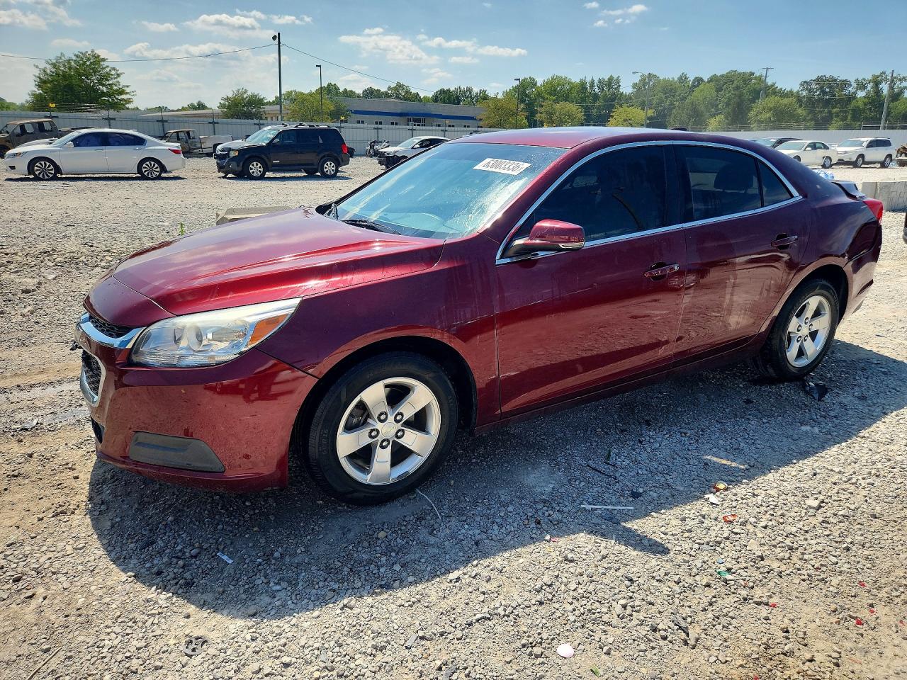 2015 Chevrolet Malibu 1lt Burgundy vin: 1G11C5SL9FF305432