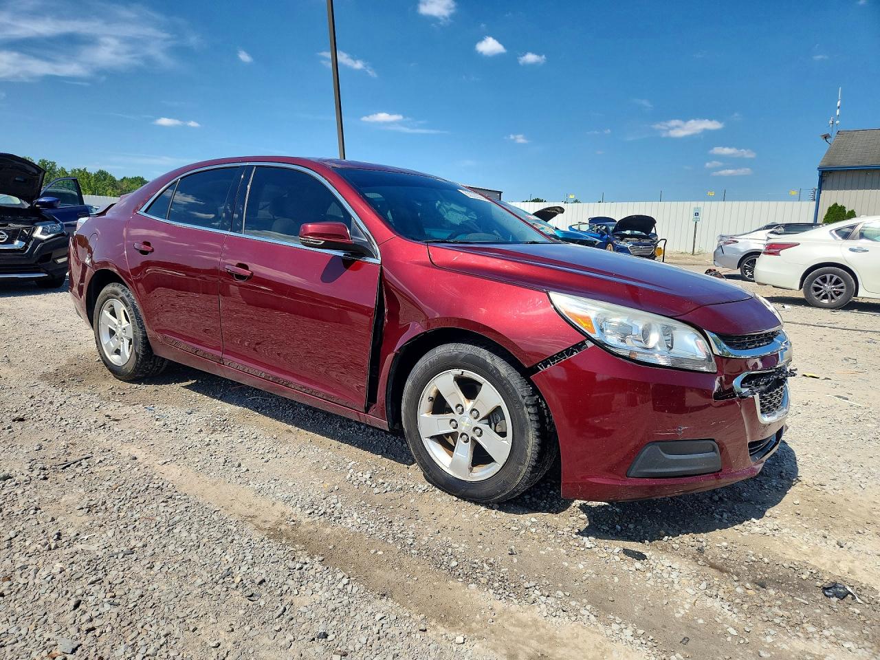 2015 Chevrolet Malibu 1lt Burgundy vin: 1G11C5SL9FF305432