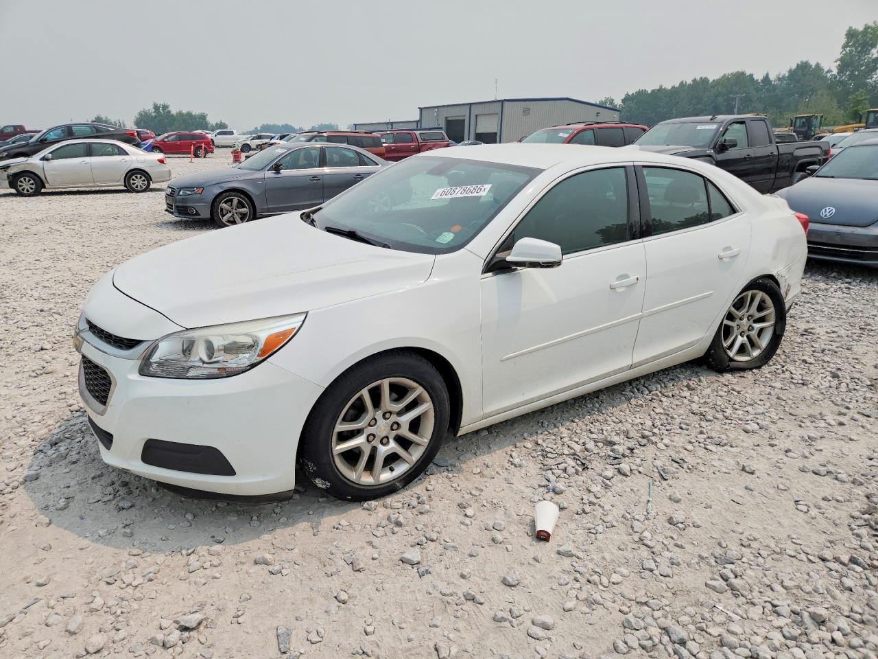 2015 Chevrolet Malibu 1lt White vin: 1G11C5SL9FF306242