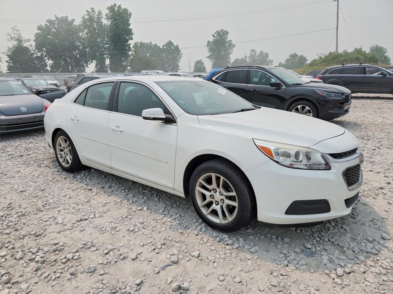 2015 Chevrolet Malibu 1lt White vin: 1G11C5SL9FF306242