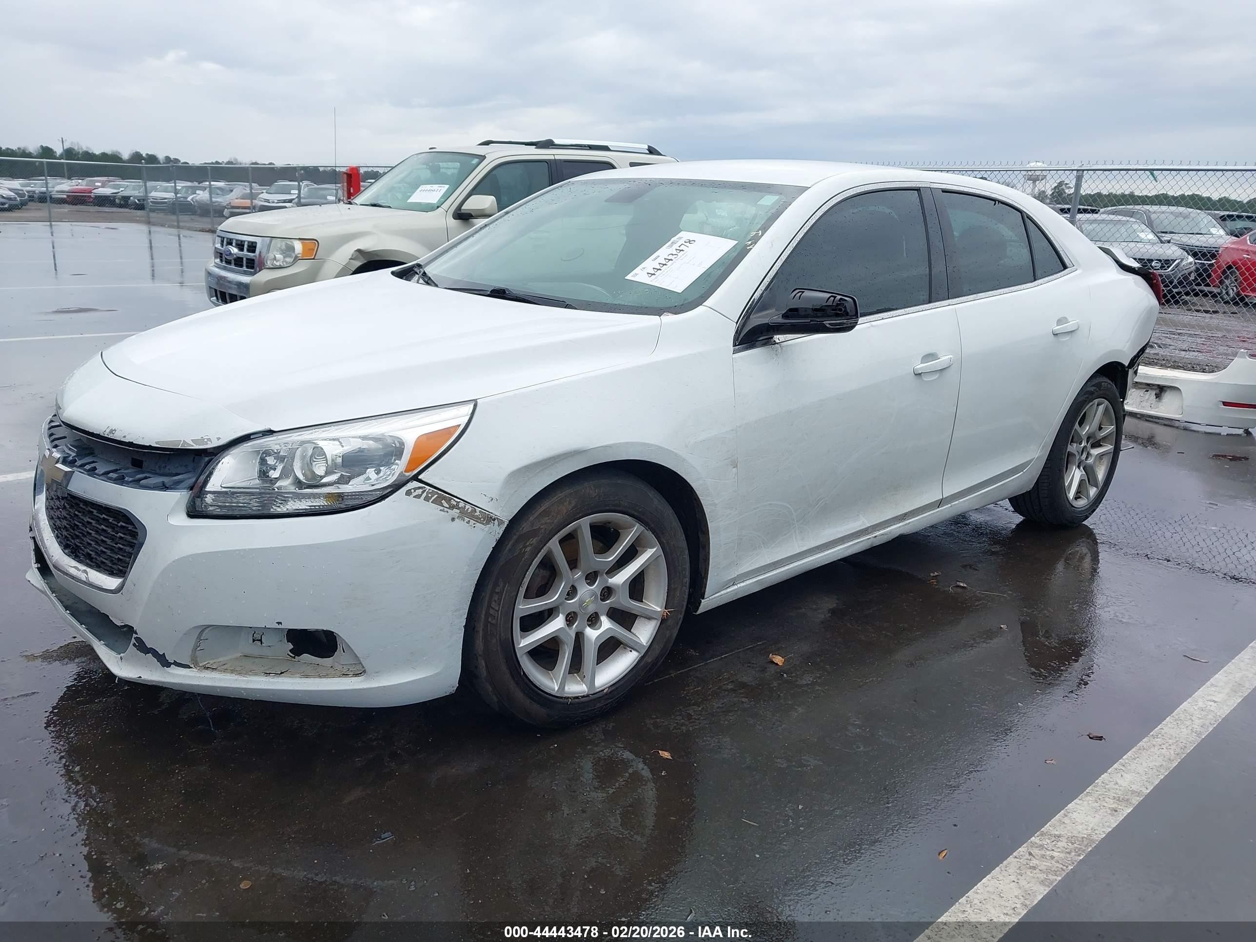 2015 Chevrolet Malibu 1lt White vin: 1G11C5SL9FF323414