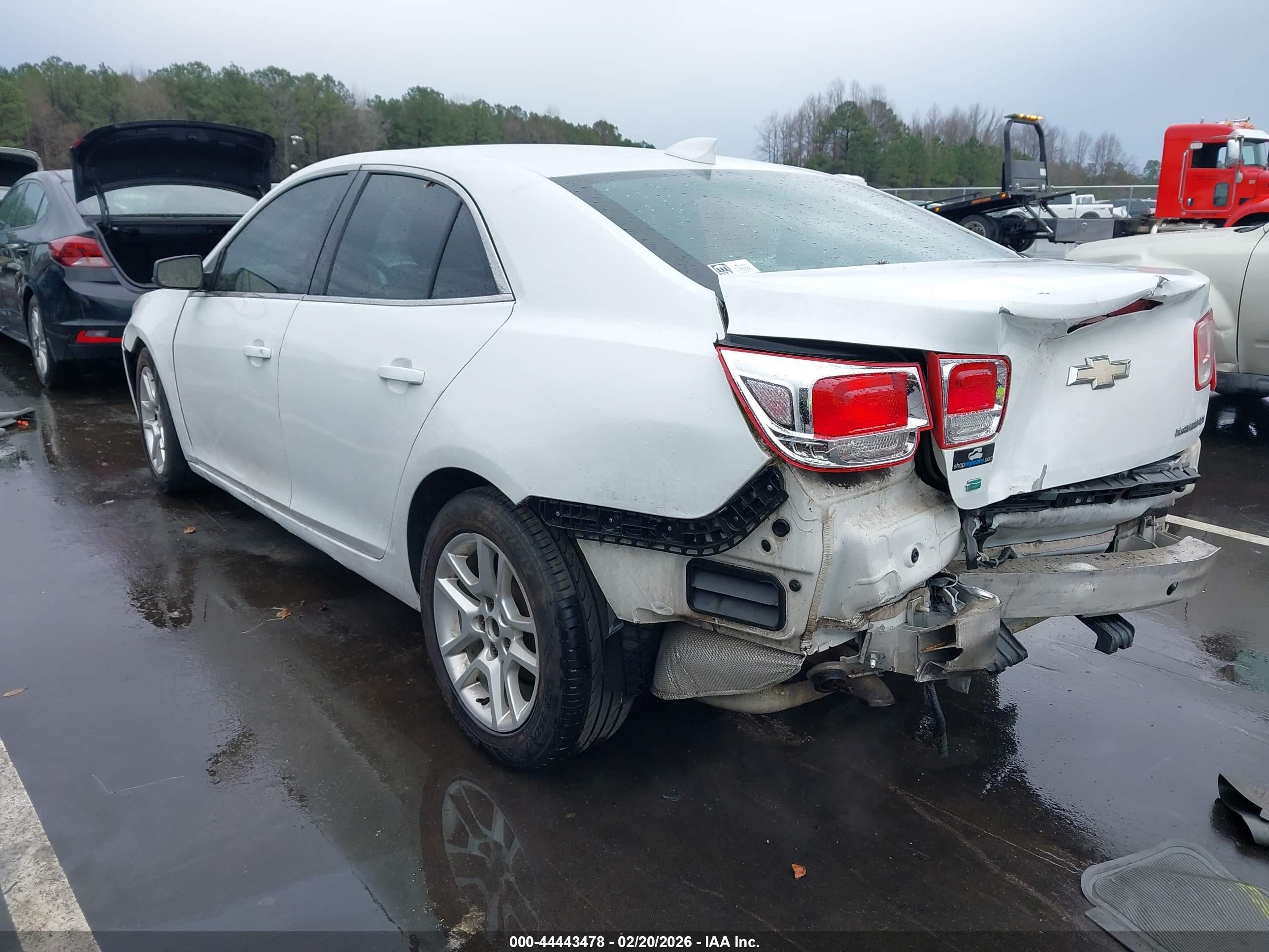 2015 Chevrolet Malibu 1lt White vin: 1G11C5SL9FF323414