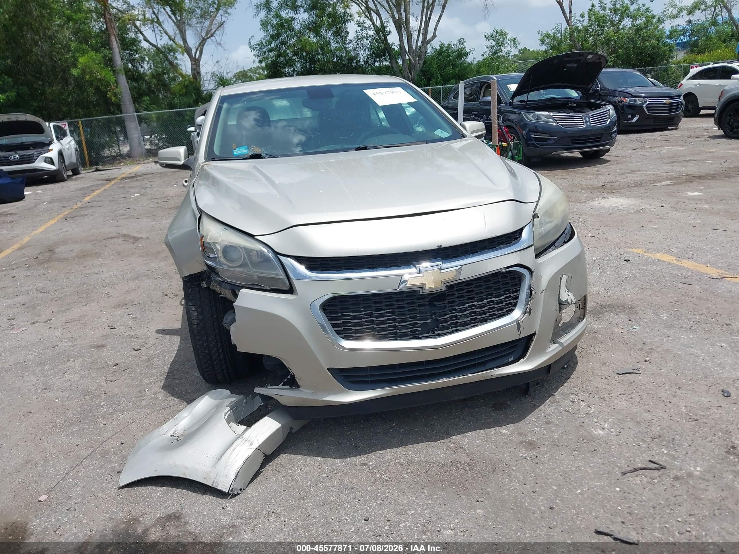 2015 Chevrolet Malibu 1lt Beige vin: 1G11C5SL9FF340570