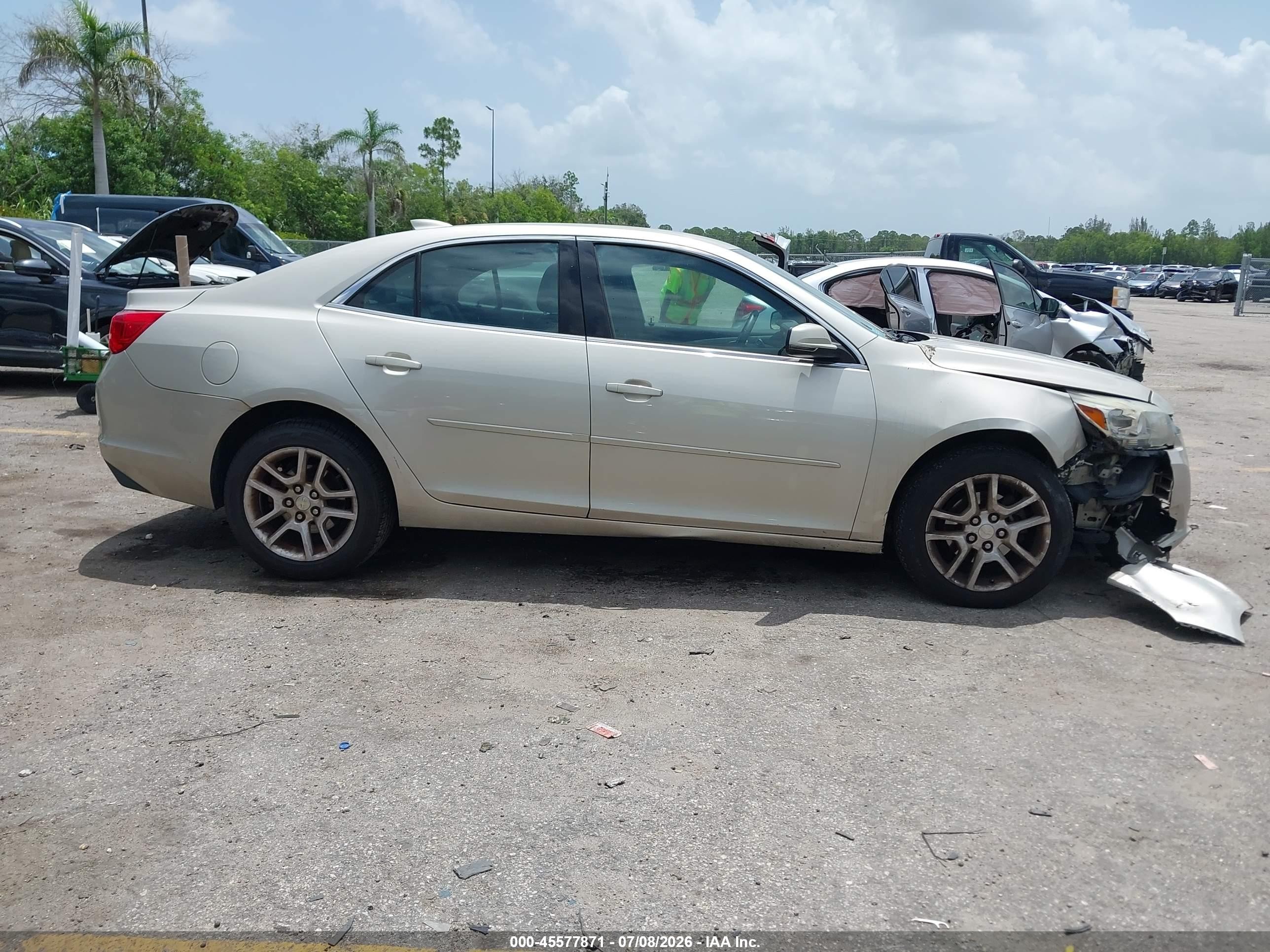 2015 Chevrolet Malibu 1lt Beige vin: 1G11C5SL9FF340570