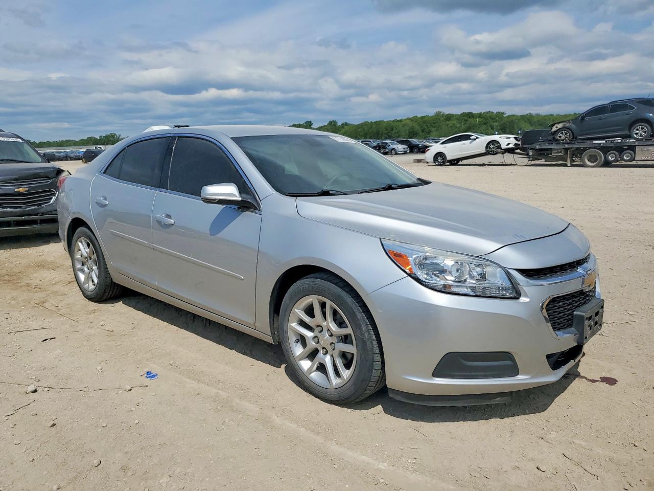 2015 Chevrolet Malibu 1lt Silver vin: 1G11C5SL9FU150215