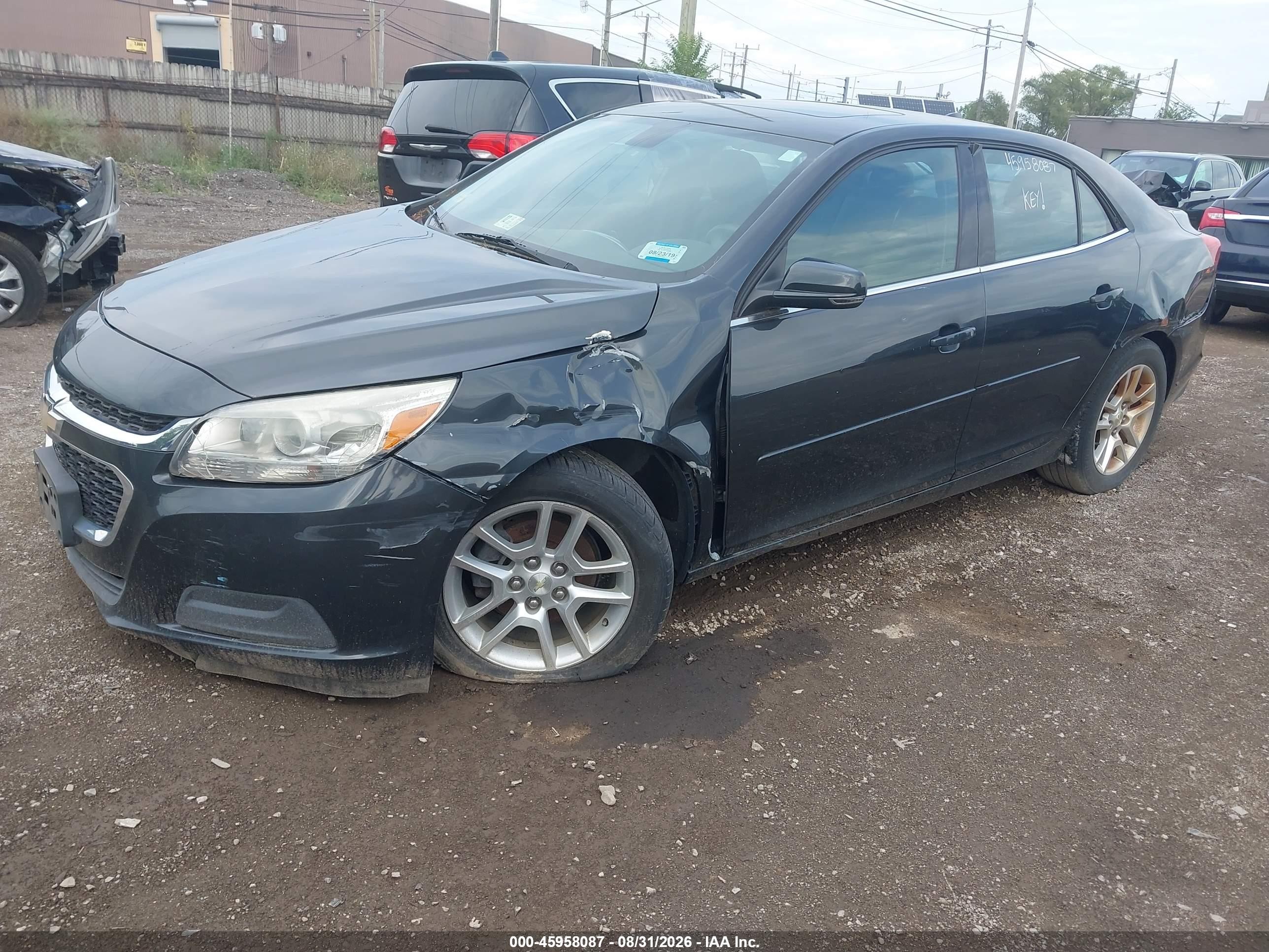 2014 Chevrolet Malibu 1lt Gray vin: 1G11C5SLXEF127724