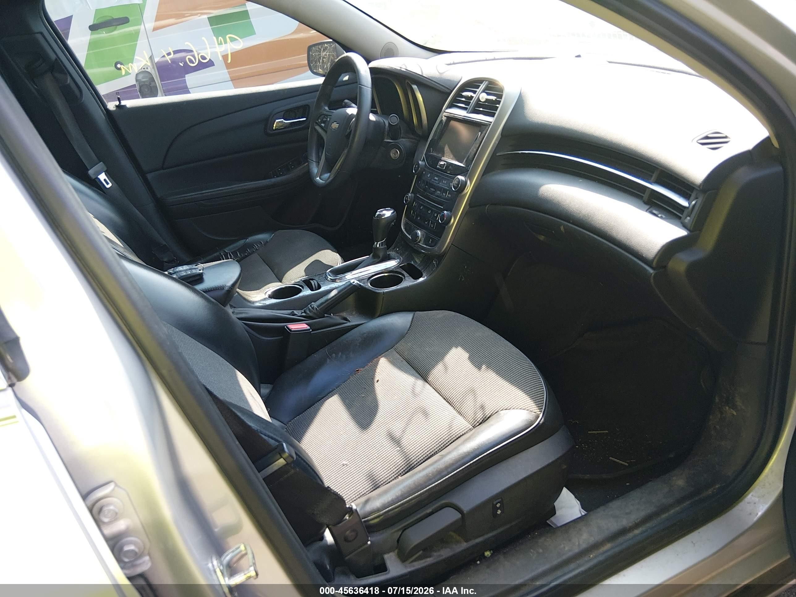 2014 Chevrolet Malibu 1lt Silver vin: 1G11C5SLXEF154406