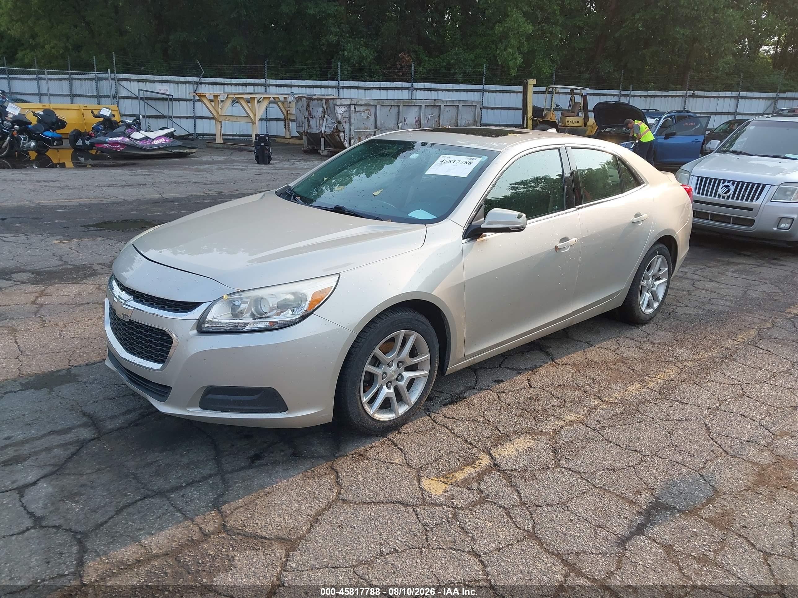 2014 Chevrolet Malibu 1lt Gold vin: 1G11C5SLXEF189527