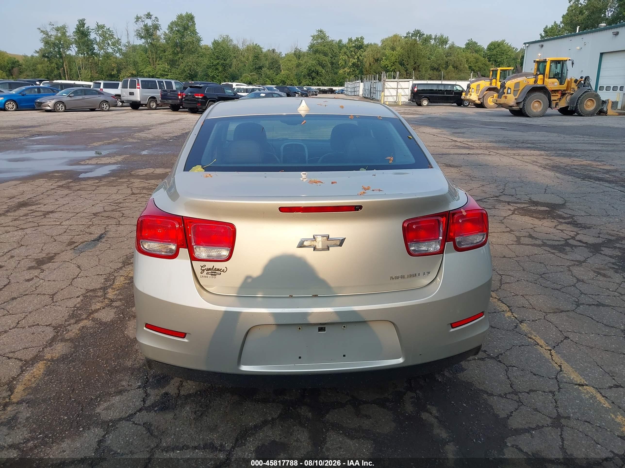 2014 Chevrolet Malibu 1lt Gold vin: 1G11C5SLXEF189527