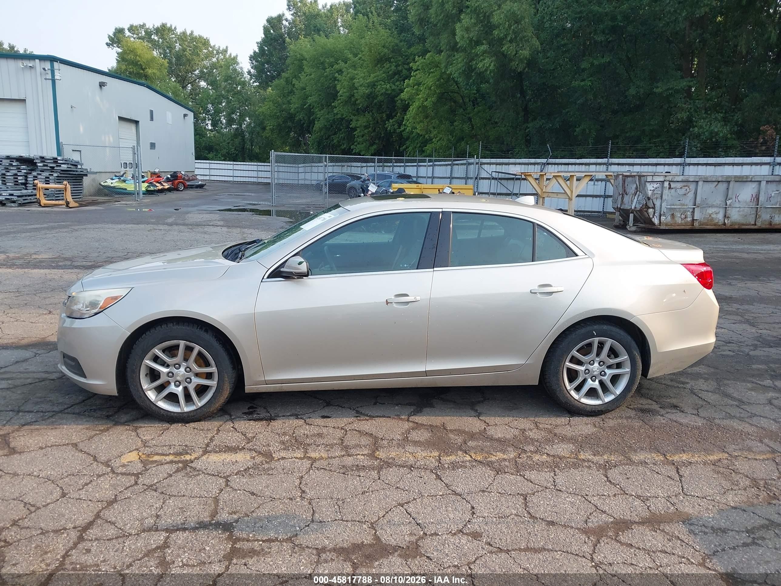 2014 Chevrolet Malibu 1lt Gold vin: 1G11C5SLXEF189527