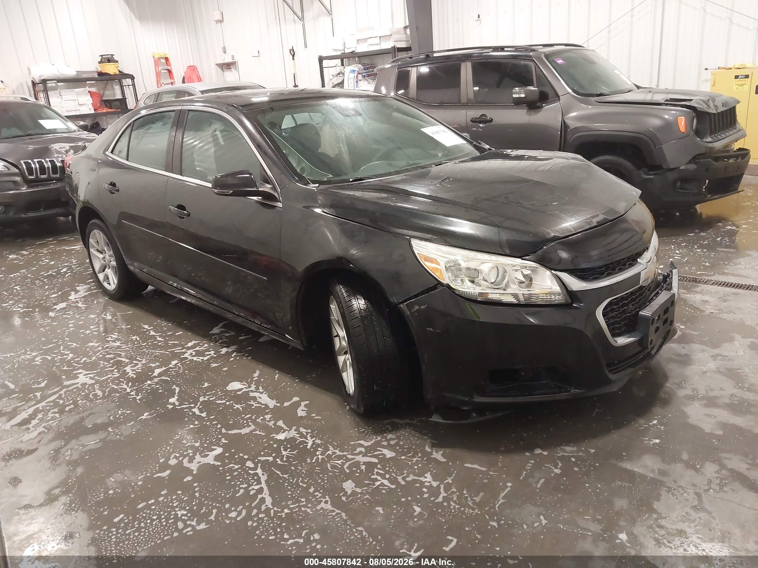 2014 Chevrolet Malibu 1lt Black vin: 1G11C5SLXEF211929