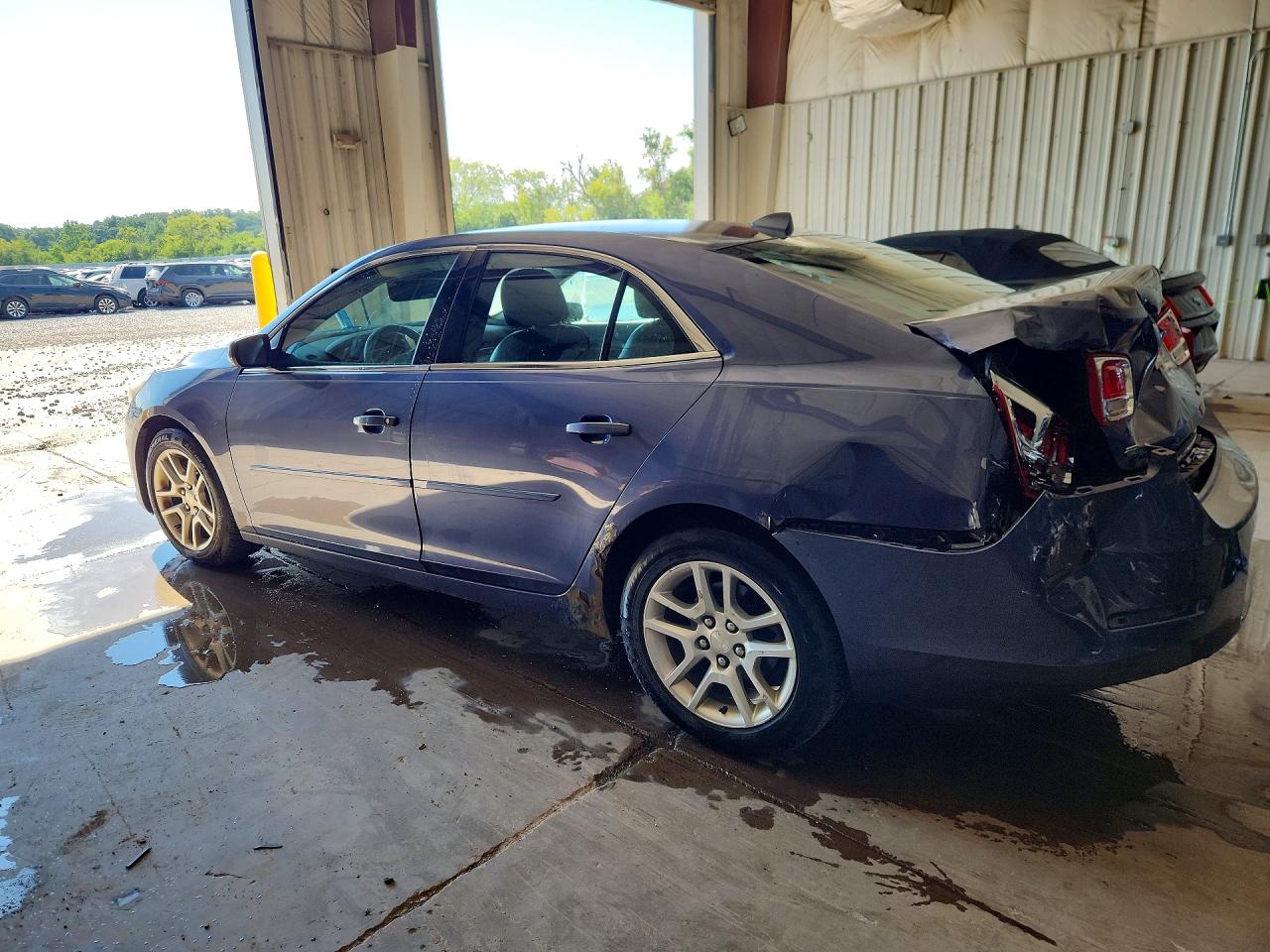 2014 Chevrolet Malibu 1lt Blue vin: 1G11C5SLXEF230741