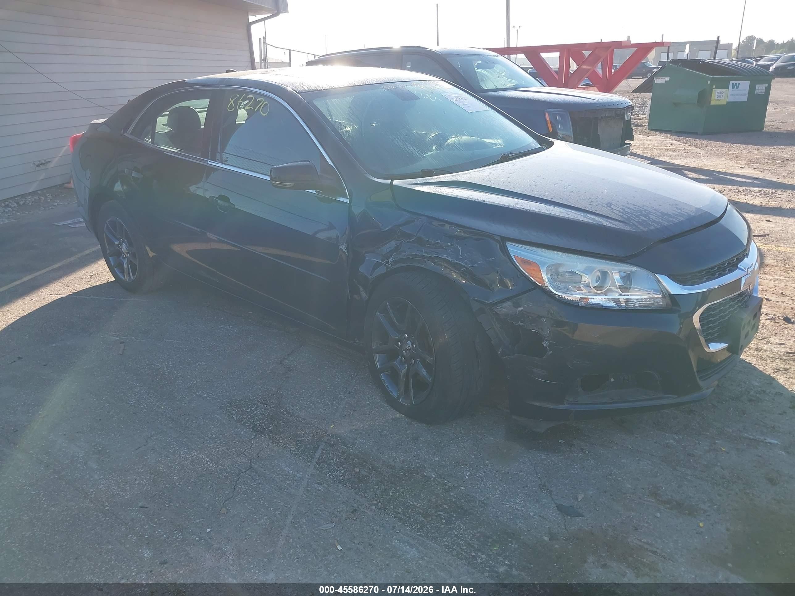 2014 Chevrolet Malibu 1lt Gray vin: 1G11C5SLXEF236880