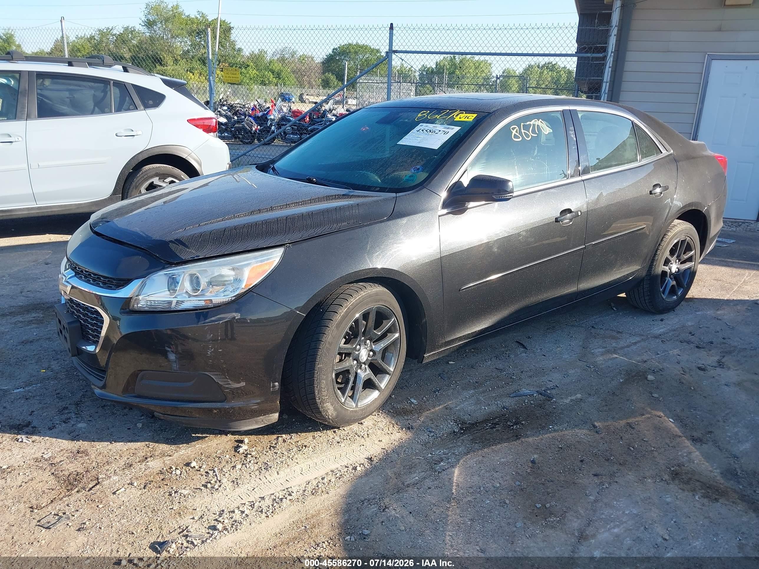 2014 Chevrolet Malibu 1lt Gray vin: 1G11C5SLXEF236880