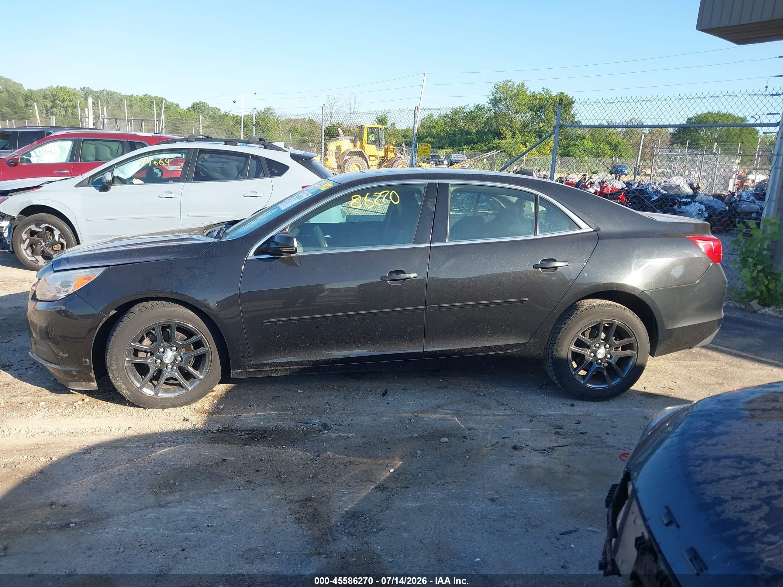 2014 Chevrolet Malibu 1lt Gray vin: 1G11C5SLXEF236880