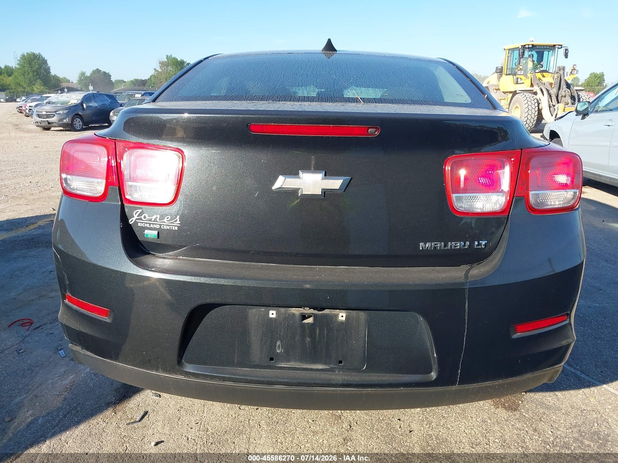 2014 Chevrolet Malibu 1lt Gray vin: 1G11C5SLXEF236880