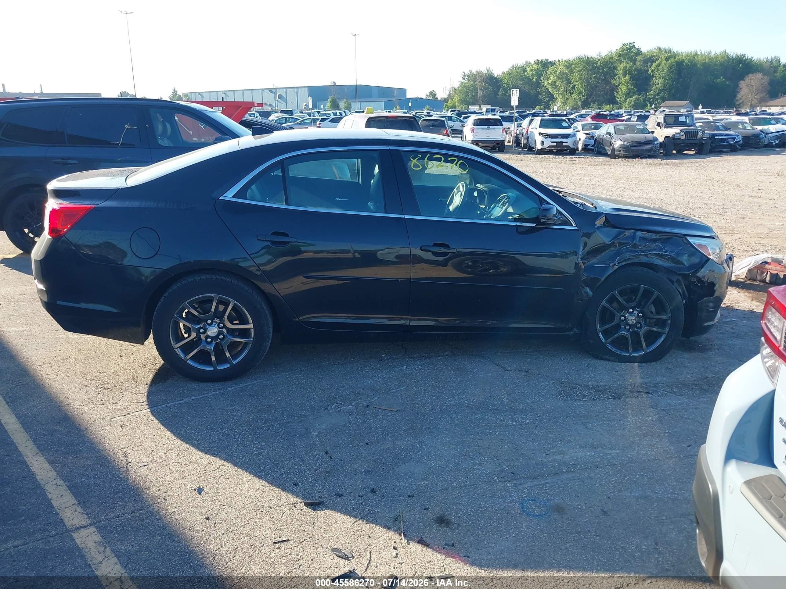 2014 Chevrolet Malibu 1lt Gray vin: 1G11C5SLXEF236880