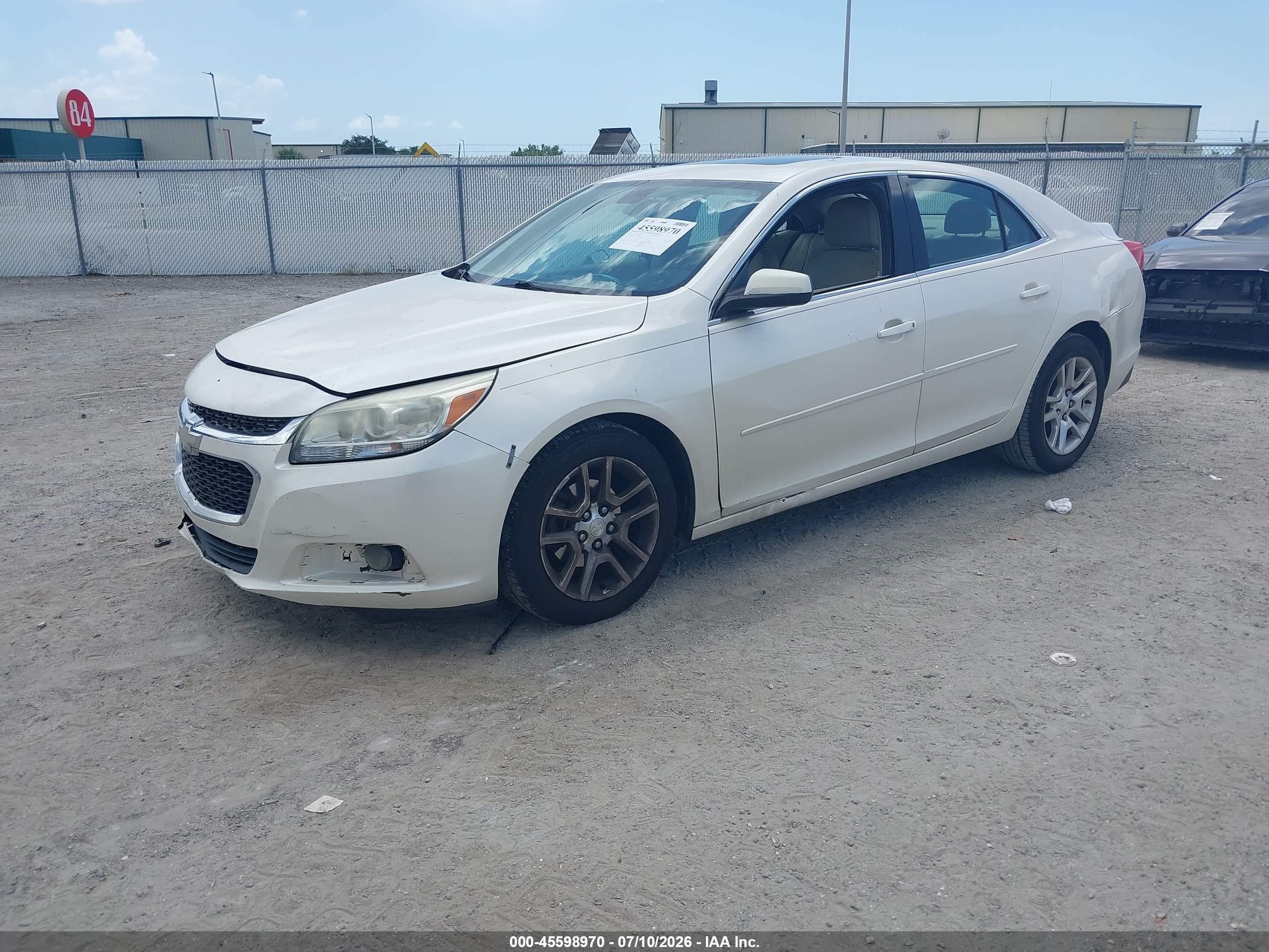 2014 Chevrolet Malibu 1lt White vin: 1G11C5SLXEF274836