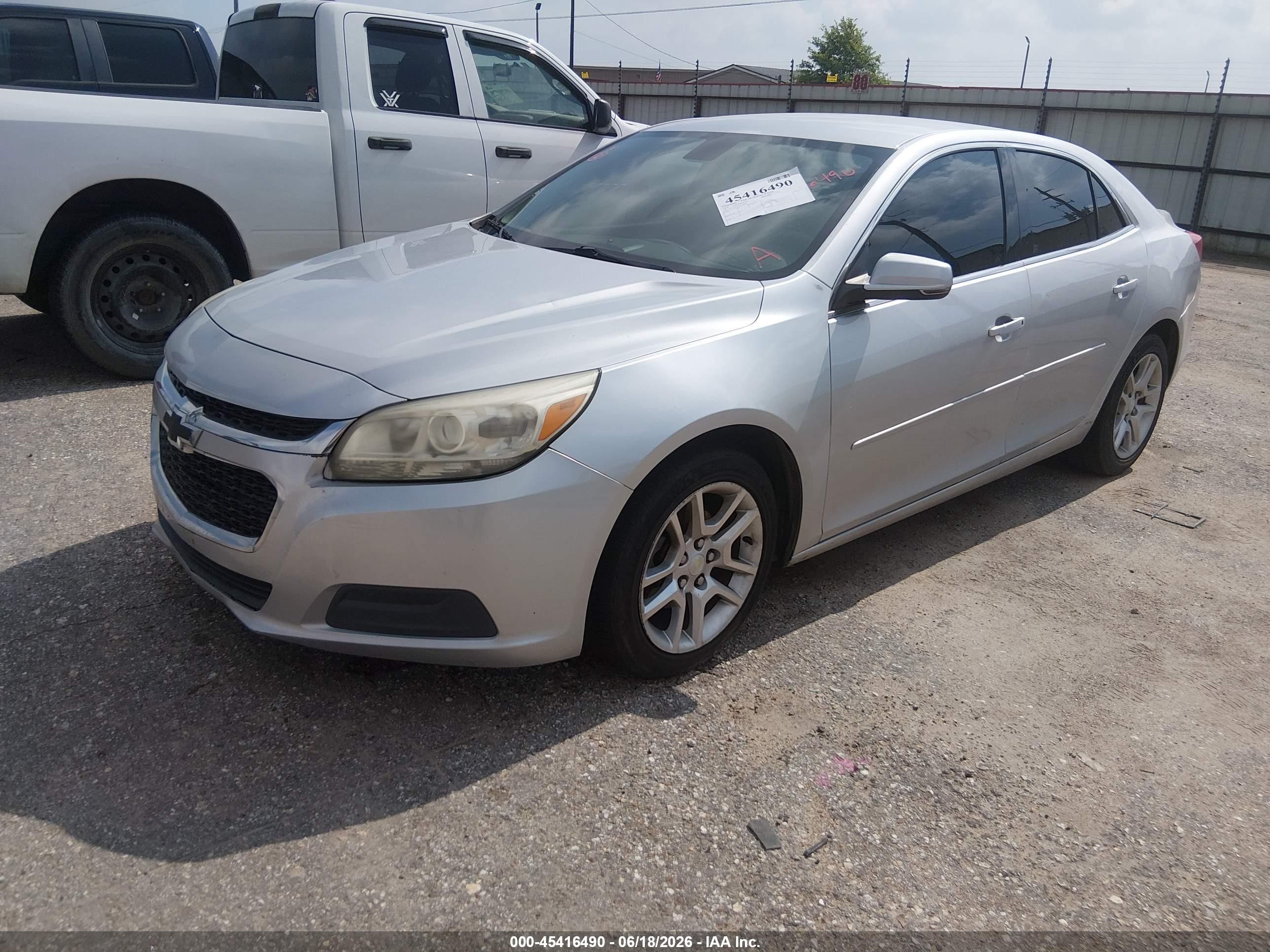 2014 Chevrolet Malibu 1lt Silver vin: 1G11C5SLXEF290809
