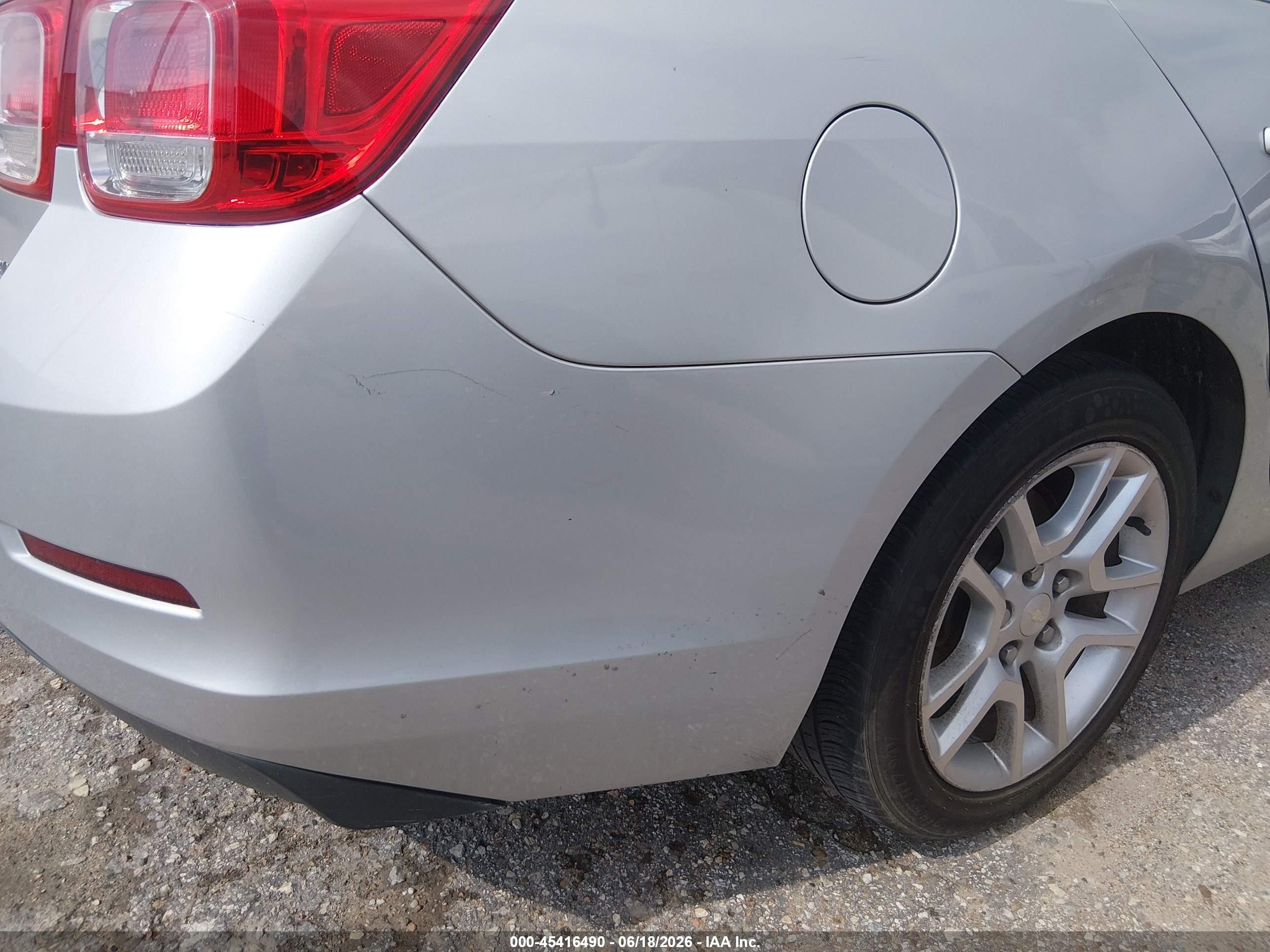 2014 Chevrolet Malibu 1lt Silver vin: 1G11C5SLXEF290809