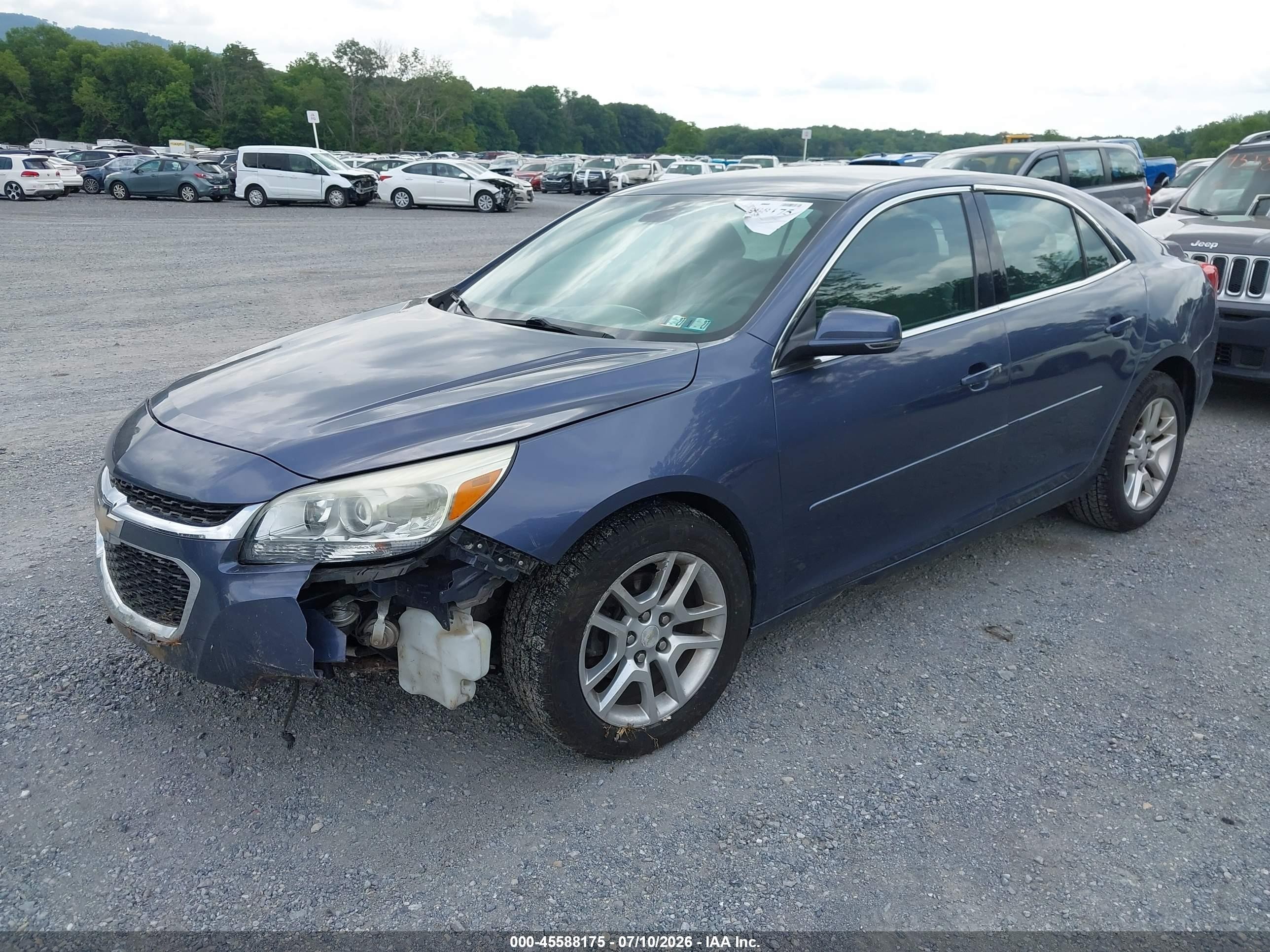 2014 Chevrolet Malibu 1lt Silver vin: 1G11C5SLXEF301551