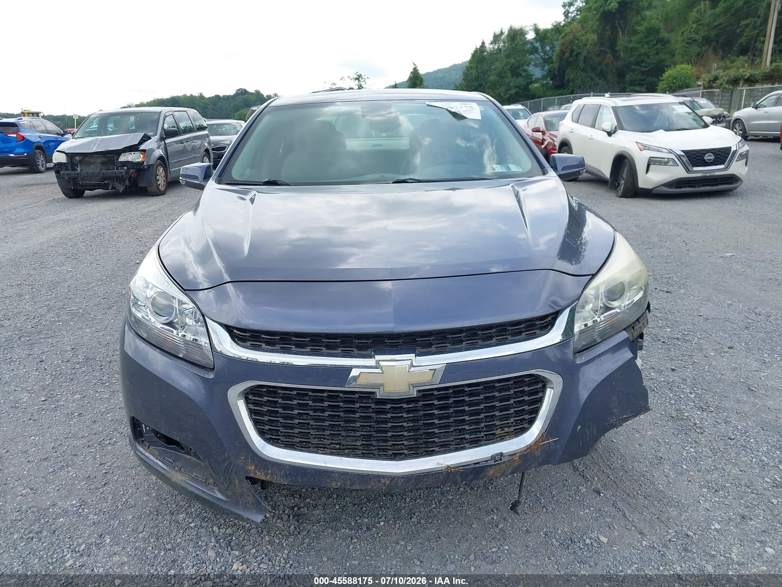 2014 Chevrolet Malibu 1lt Silver vin: 1G11C5SLXEF301551