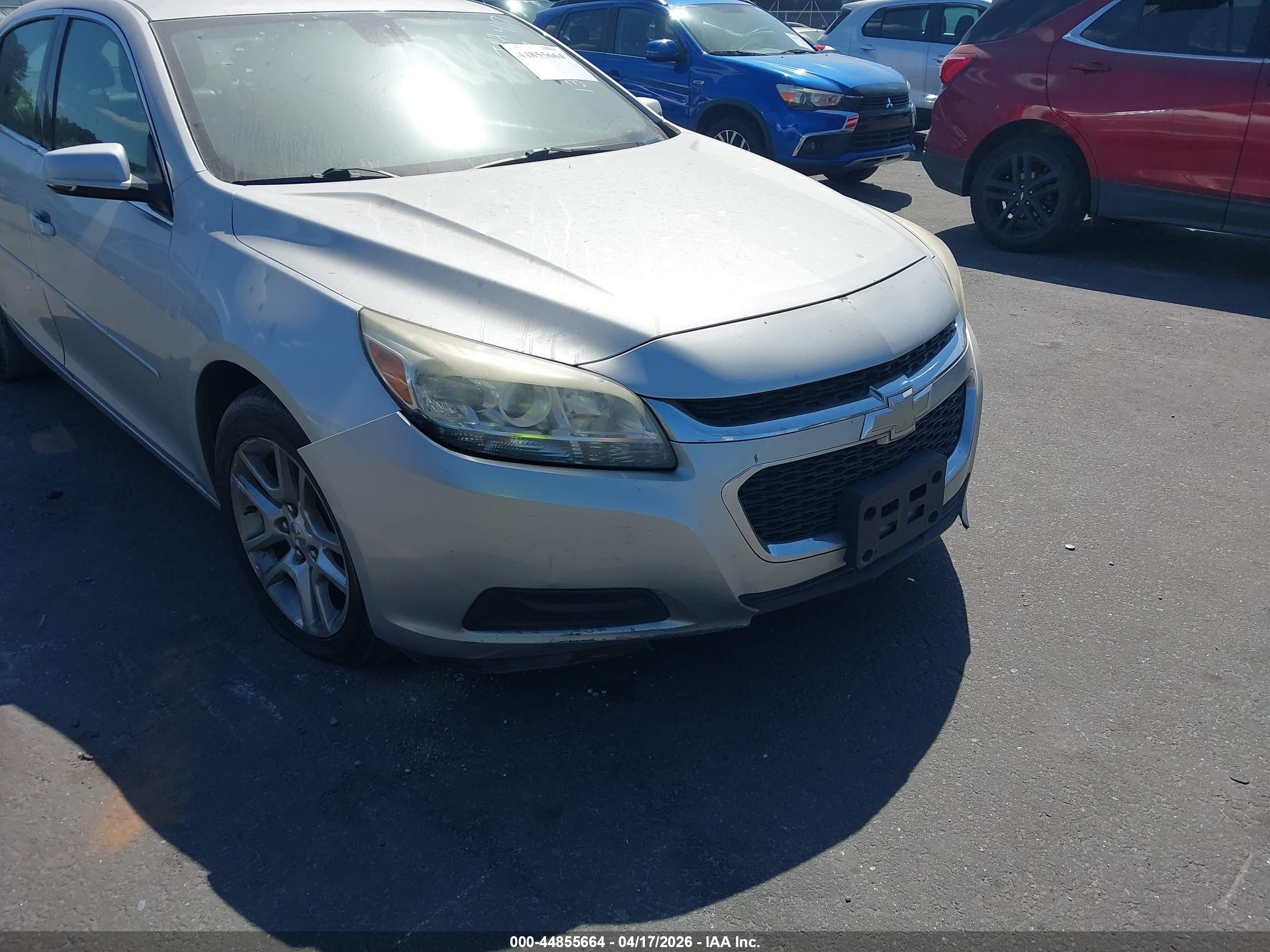 2015 Chevrolet Malibu 1lt Silver vin: 1G11C5SLXFF134707