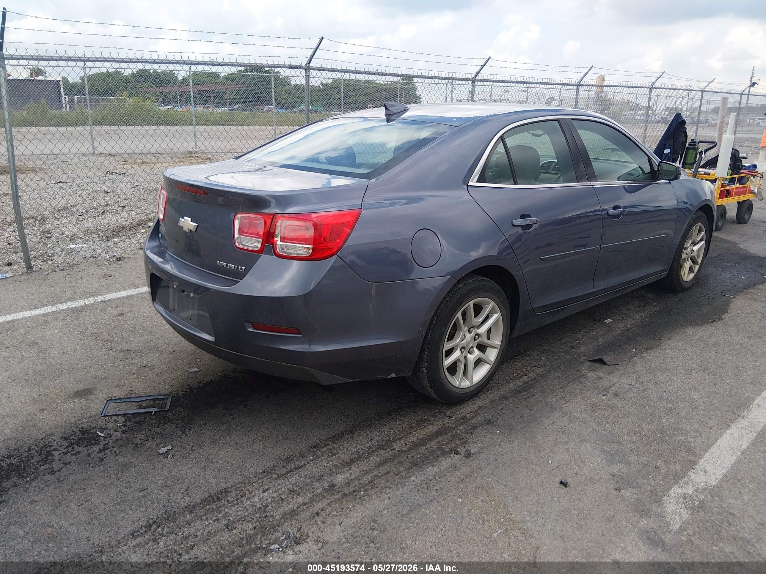 2015 Chevrolet Malibu 1lt Blue vin: 1G11C5SLXFF207722
