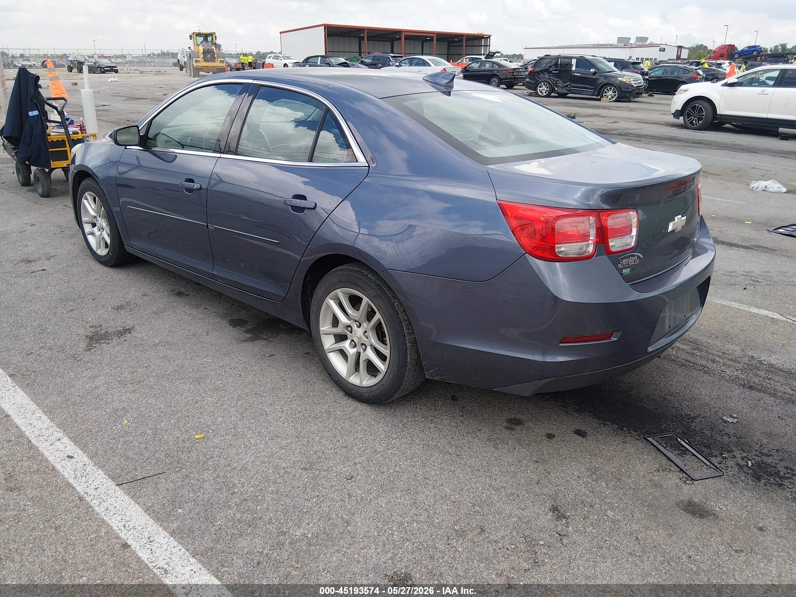 2015 Chevrolet Malibu 1lt Blue vin: 1G11C5SLXFF207722