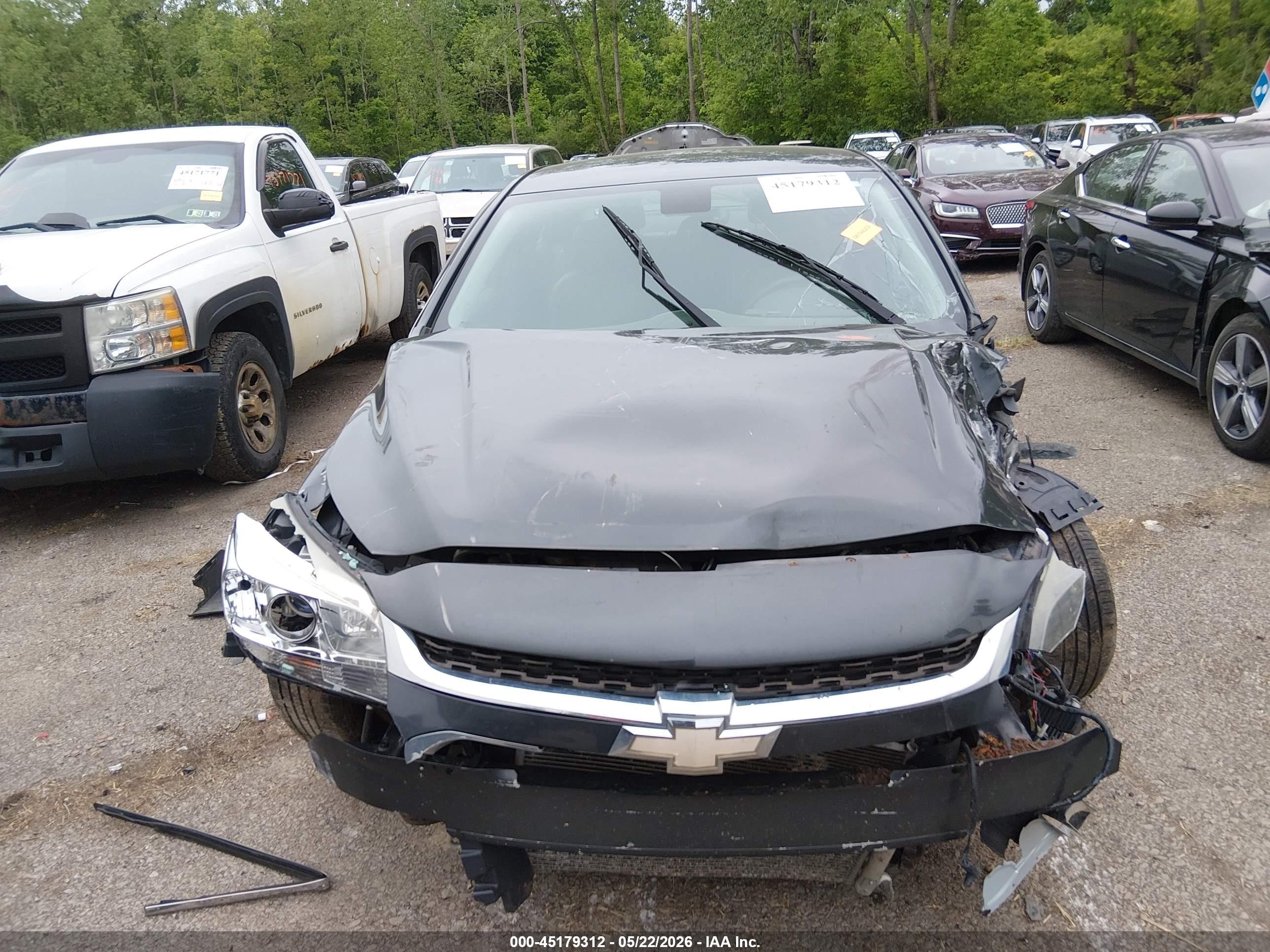 2015 Chevrolet Malibu 1lt Gray vin: 1G11C5SLXFF234144
