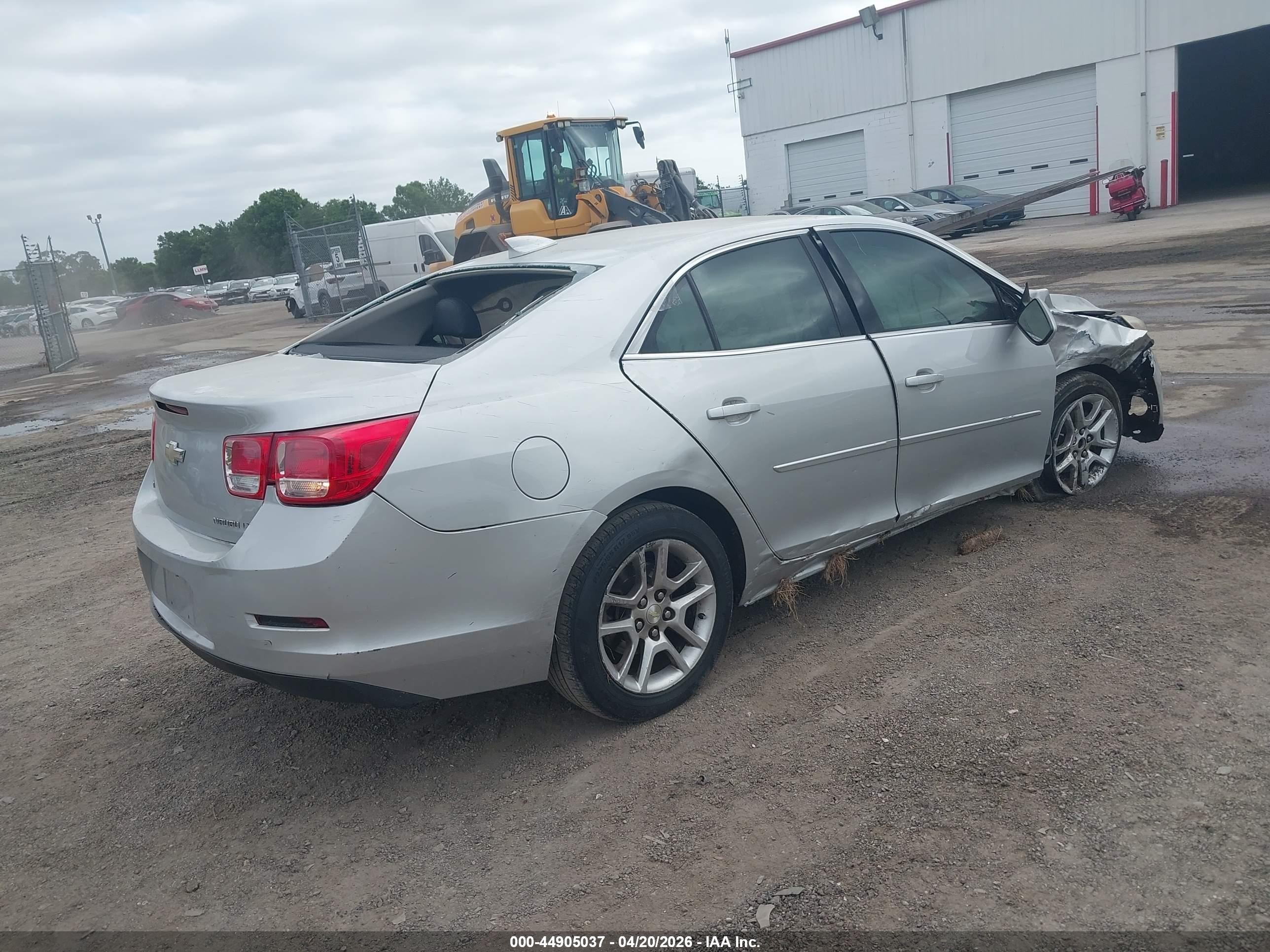 2015 Chevrolet Malibu 1lt Silver vin: 1G11C5SLXFF308467