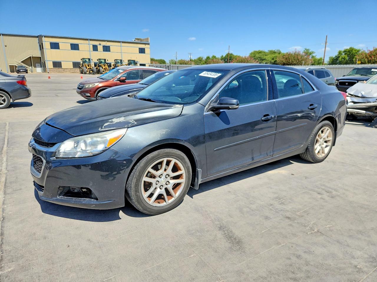2015 Chevrolet Malibu 1lt Charcoal vin: 1G11C5SLXFF312499