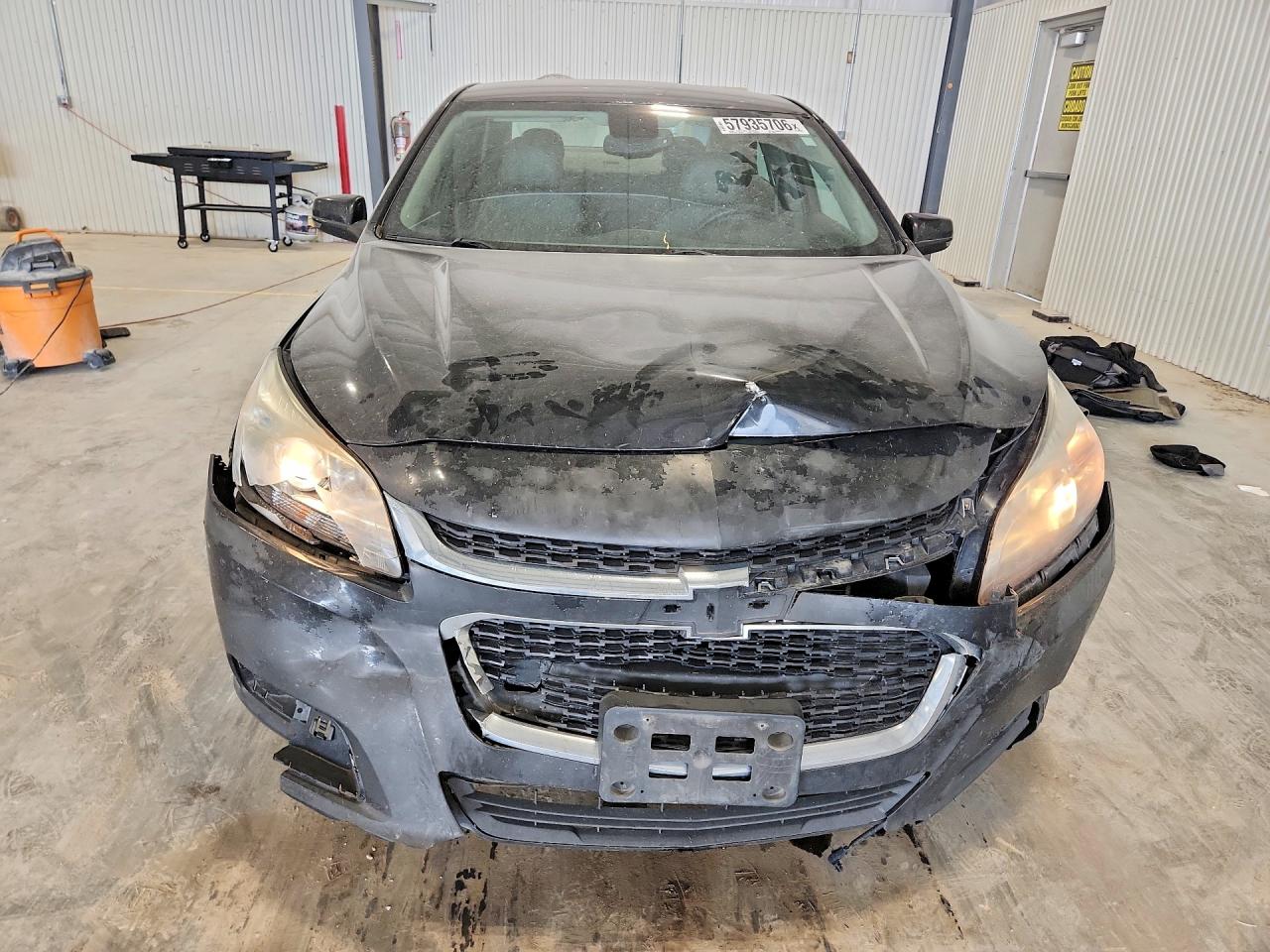 2015 Chevrolet Malibu 1lt Charcoal vin: 1G11C5SLXFF321090