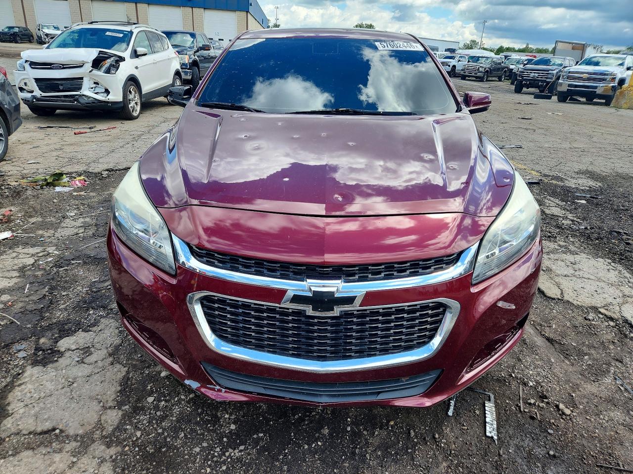 2015 Chevrolet Malibu 1lt Red vin: 1G11C5SLXFF321333