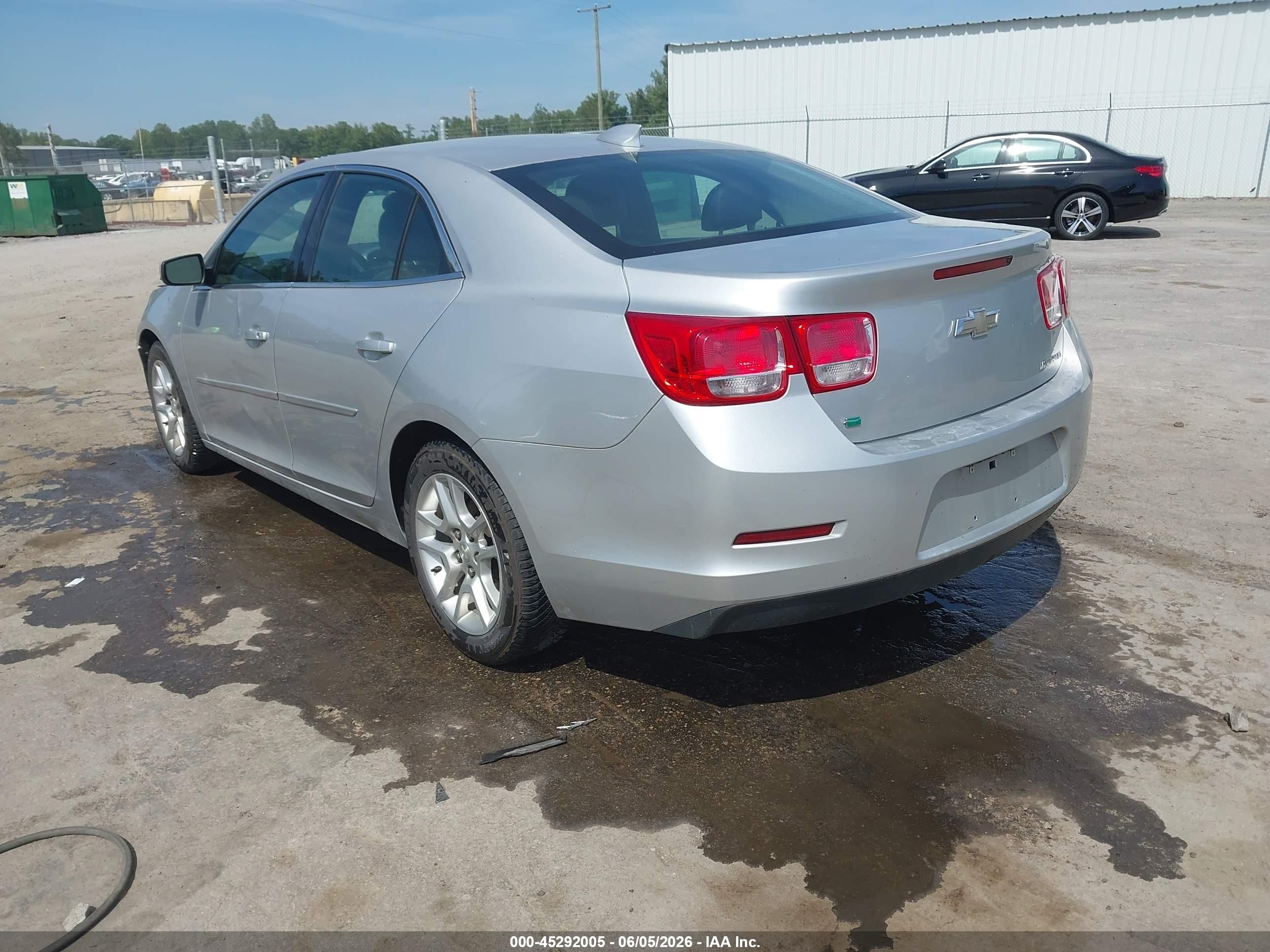 2015 Chevrolet Malibu 1lt Silver vin: 1G11C5SLXFF322935