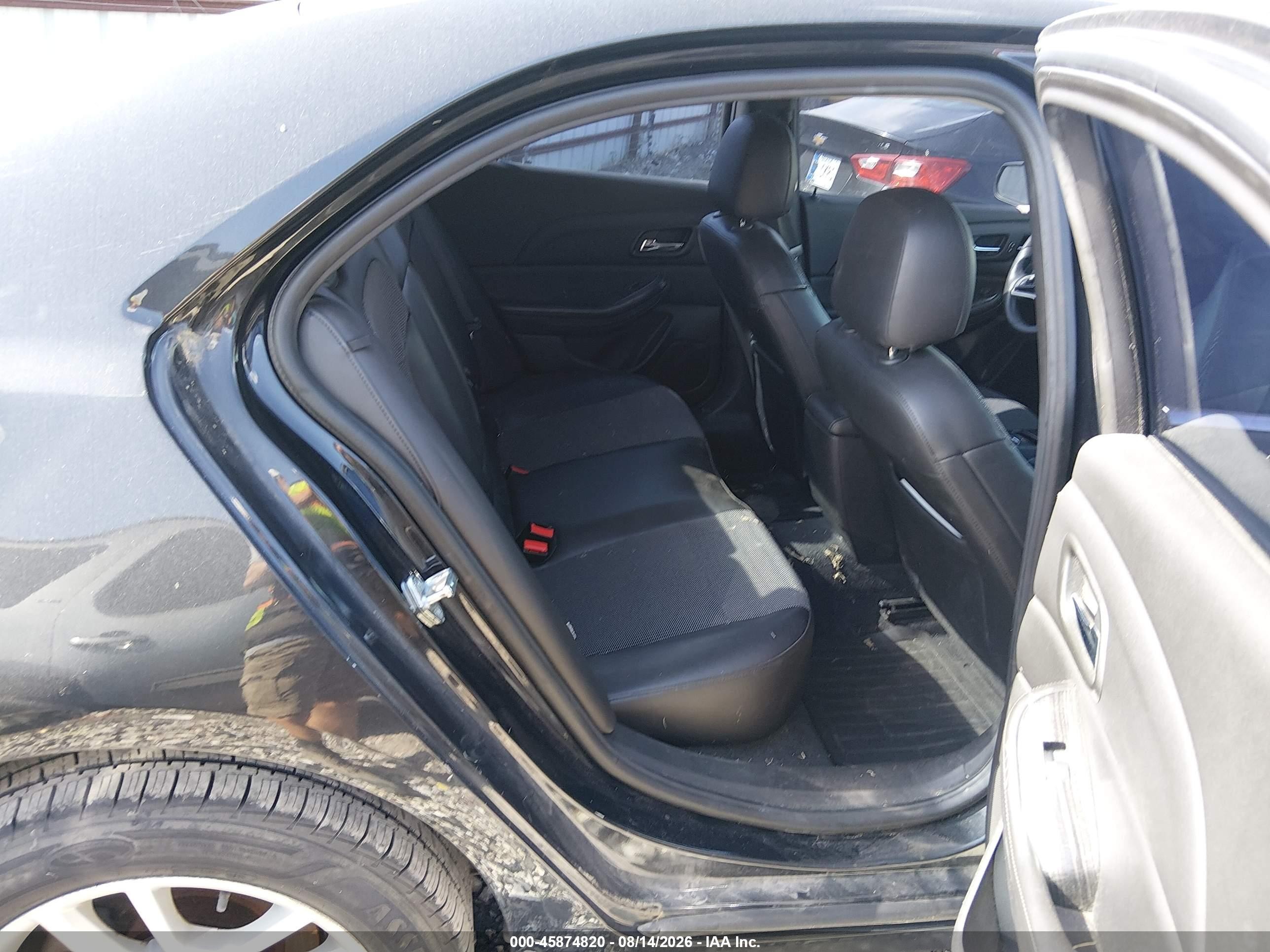 2015 Chevrolet Malibu 1lt Черный vin: 1G11C5SLXFF330114