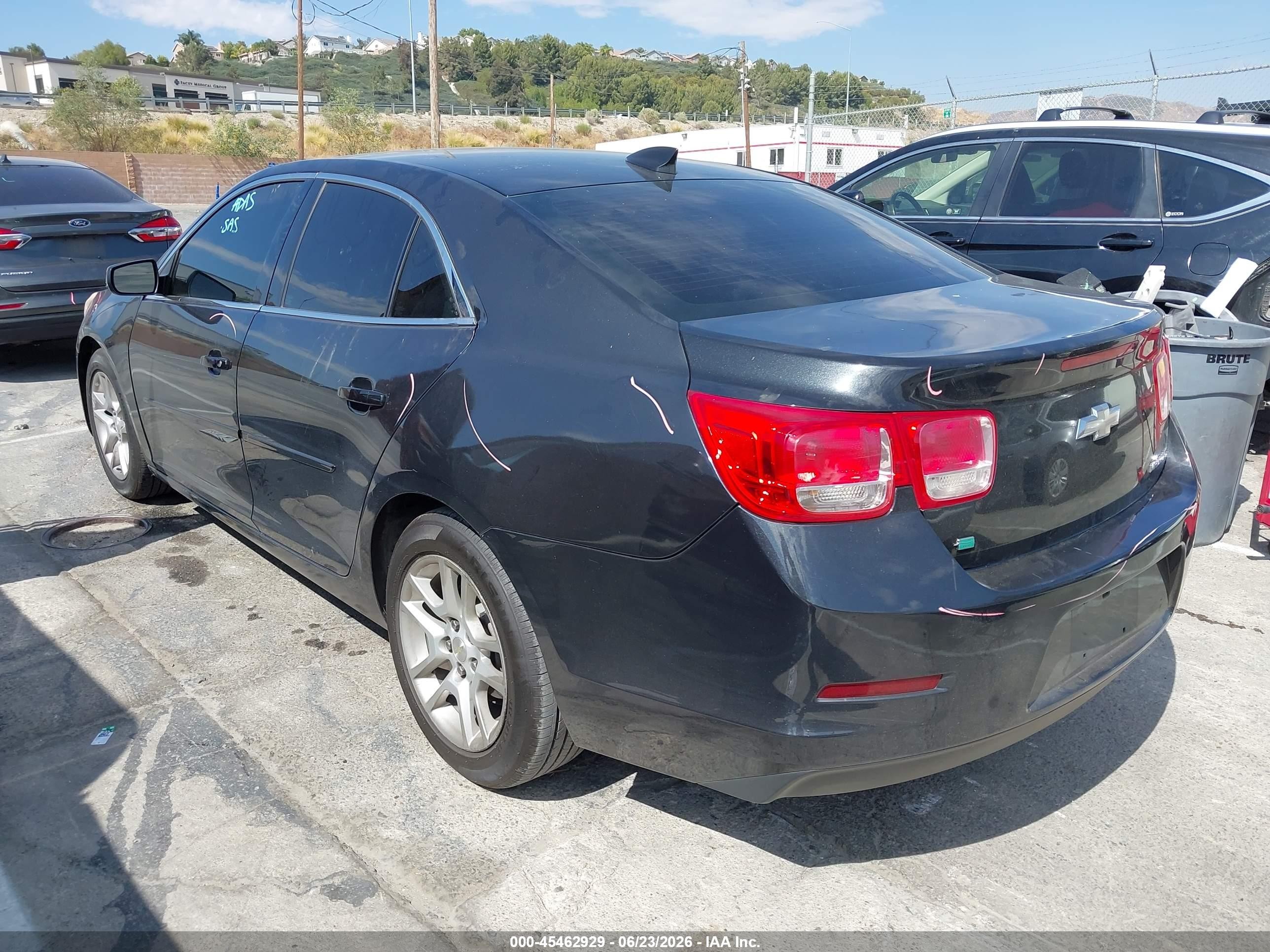 2015 Chevrolet Malibu 1lt Black vin: 1G11C5SLXFF337354