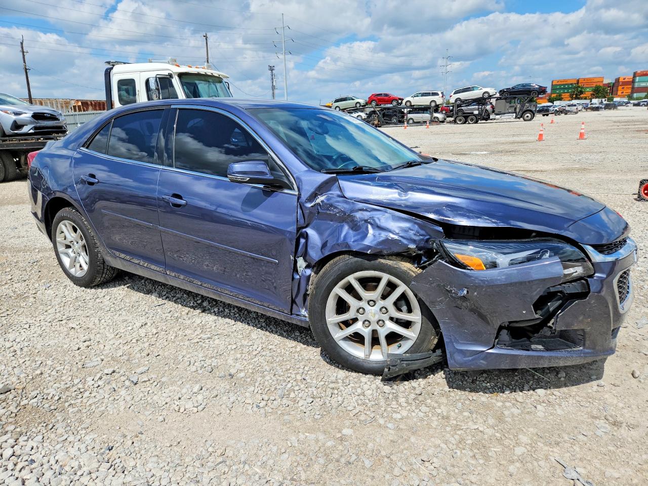 2015 Chevrolet Malibu 1lt Blue vin: 1G11C5SLXFF341985