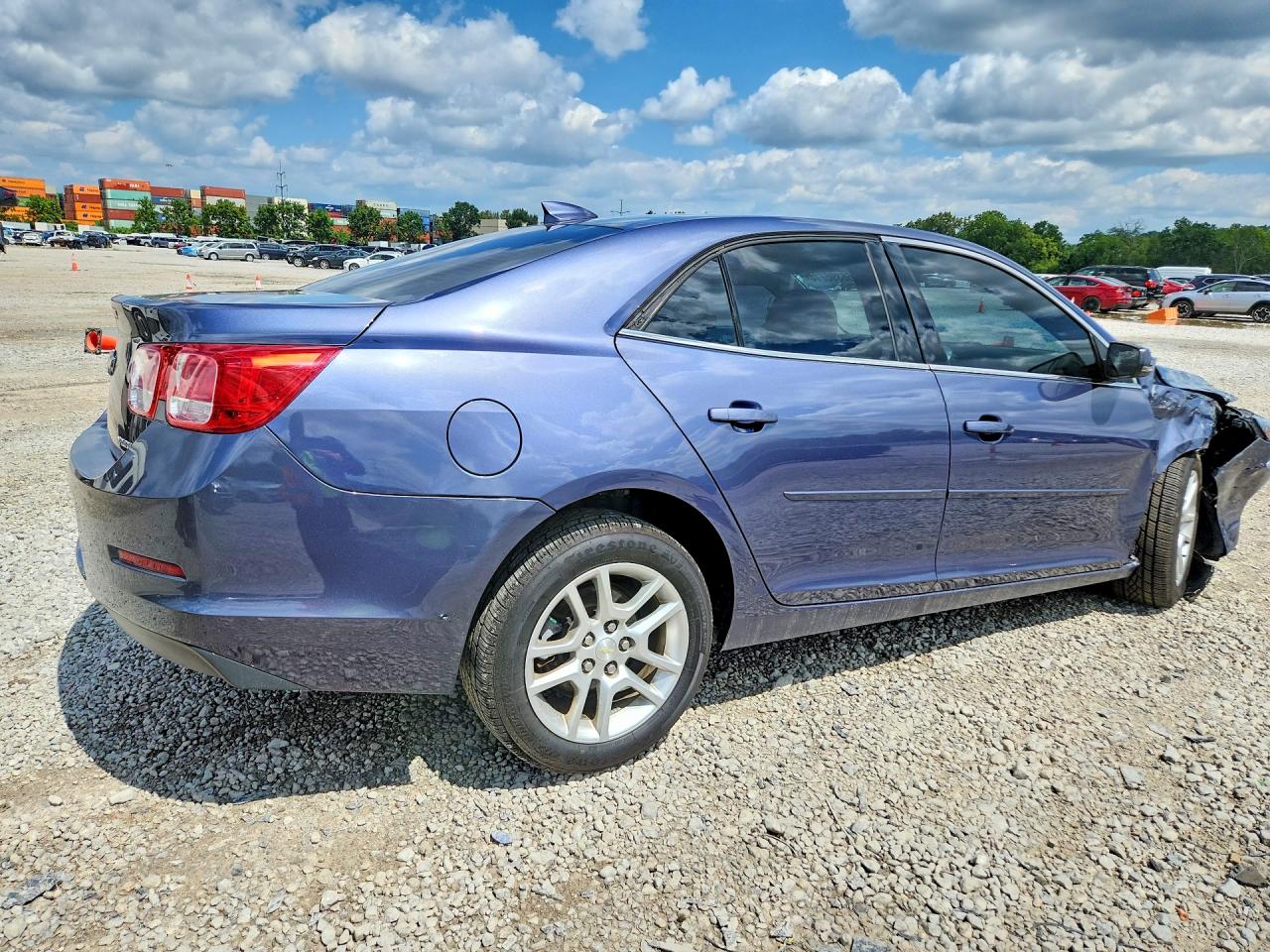2015 Chevrolet Malibu 1lt Blue vin: 1G11C5SLXFF341985