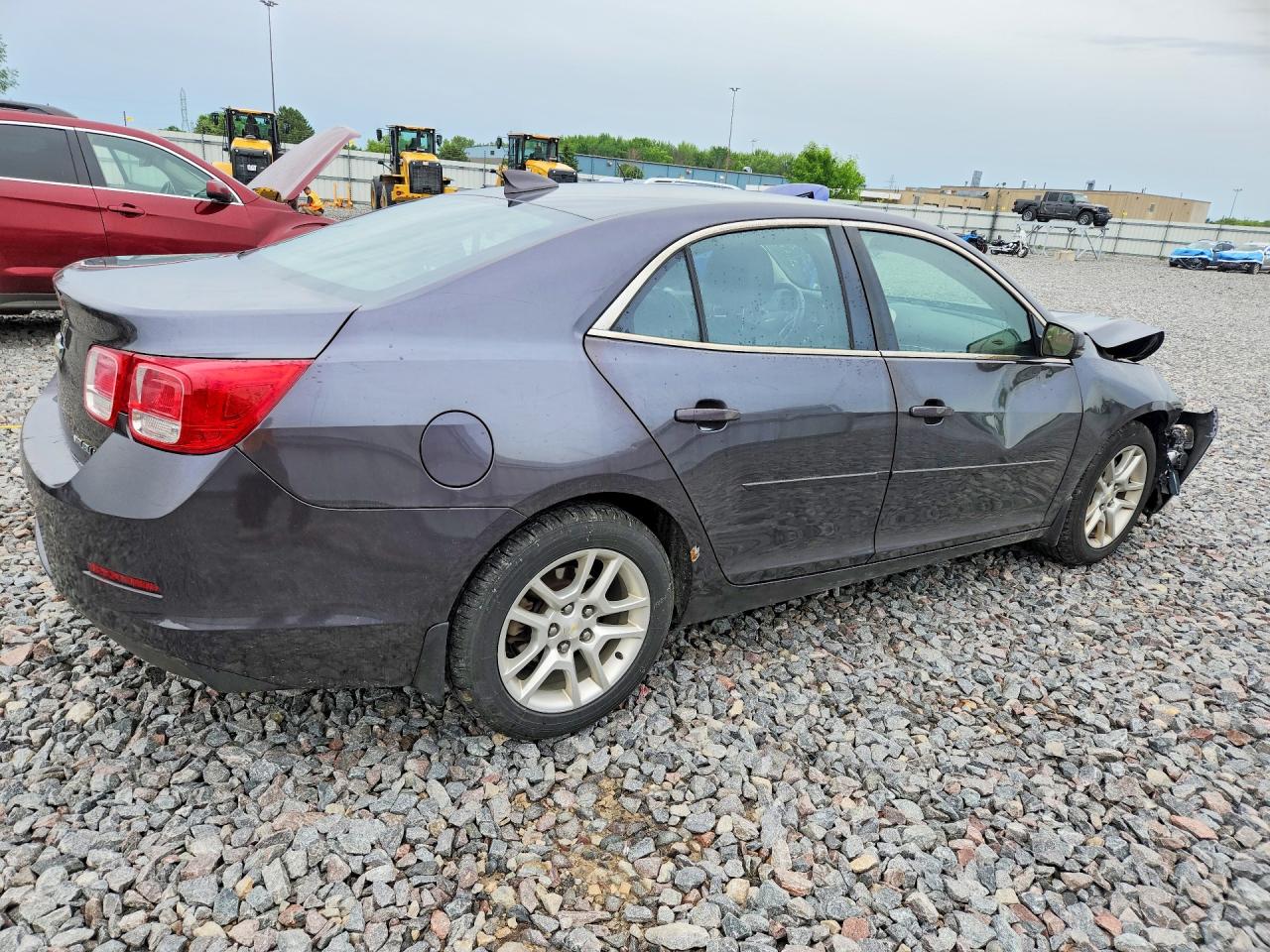 2015 Chevrolet Malibu 1lt Gray vin: 1G11C5SLXFF342473