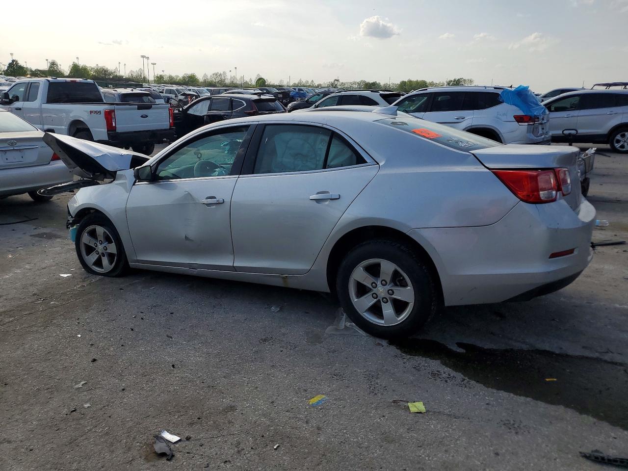 2015 Chevrolet Malibu 1lt Silver vin: 1G11C5SLXFU150157