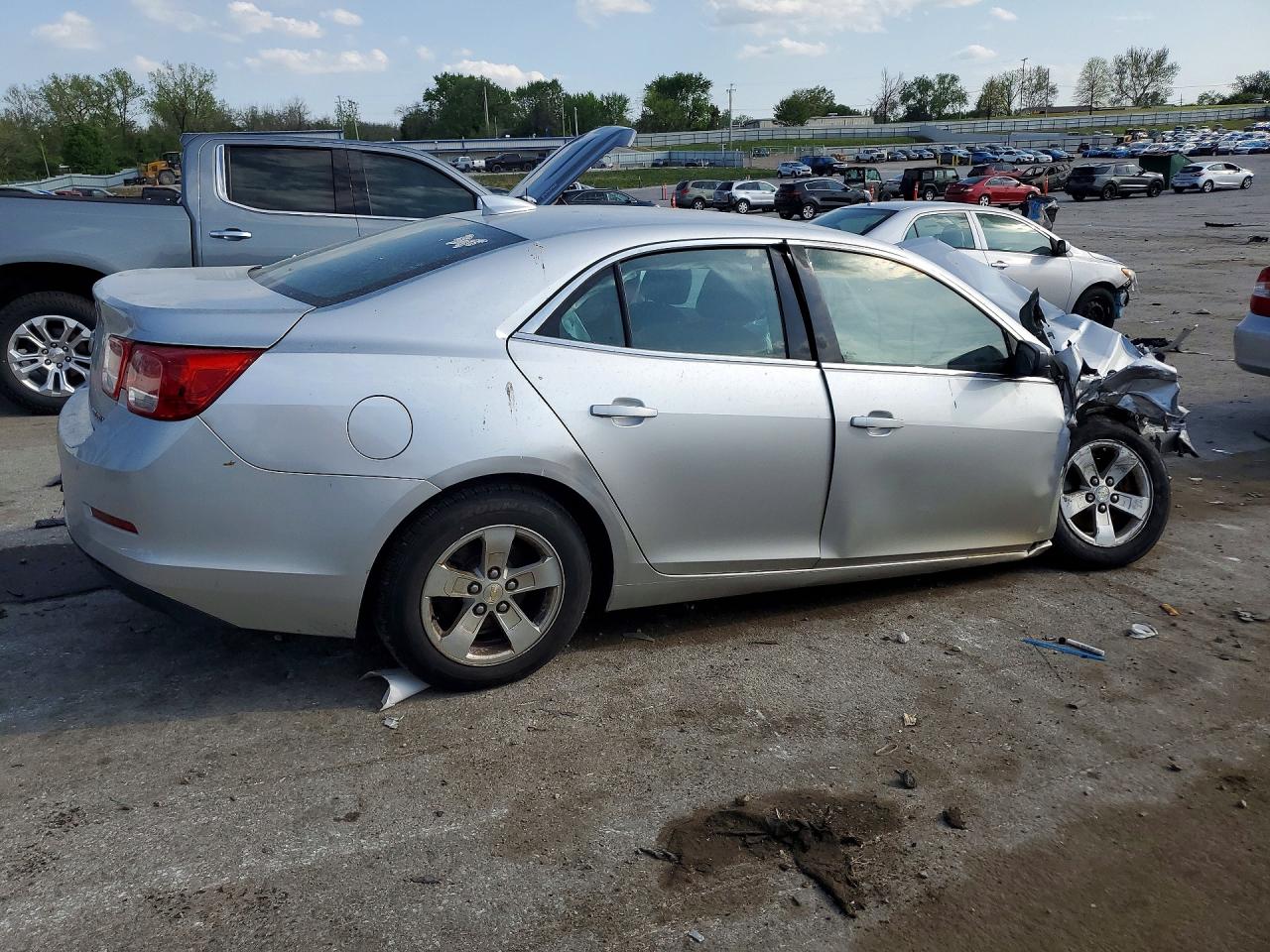 2015 Chevrolet Malibu 1lt Silver vin: 1G11C5SLXFU150157