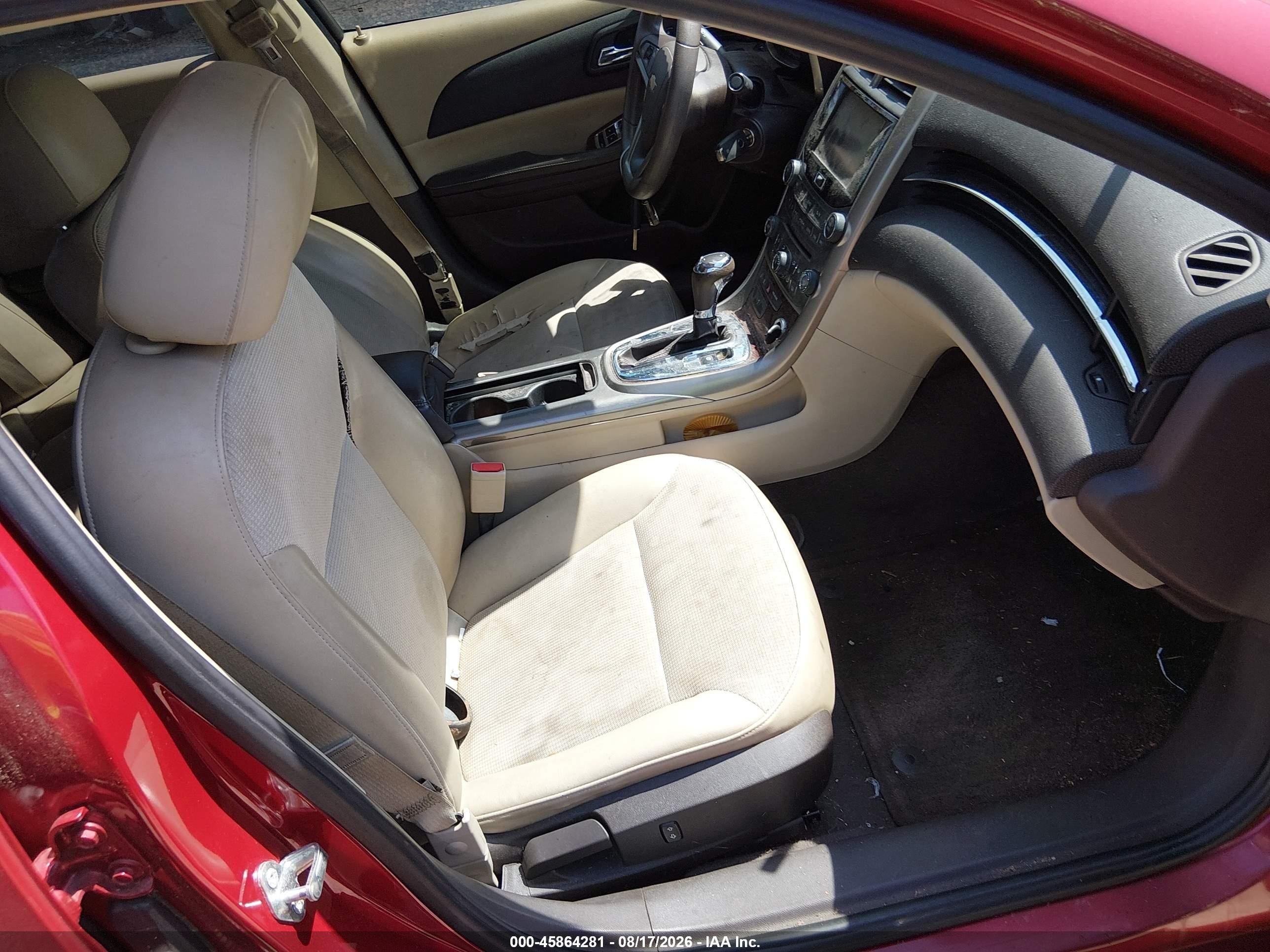 2013 Chevrolet Malibu Eco Красный vin: 1G11D5RR1DF107531
